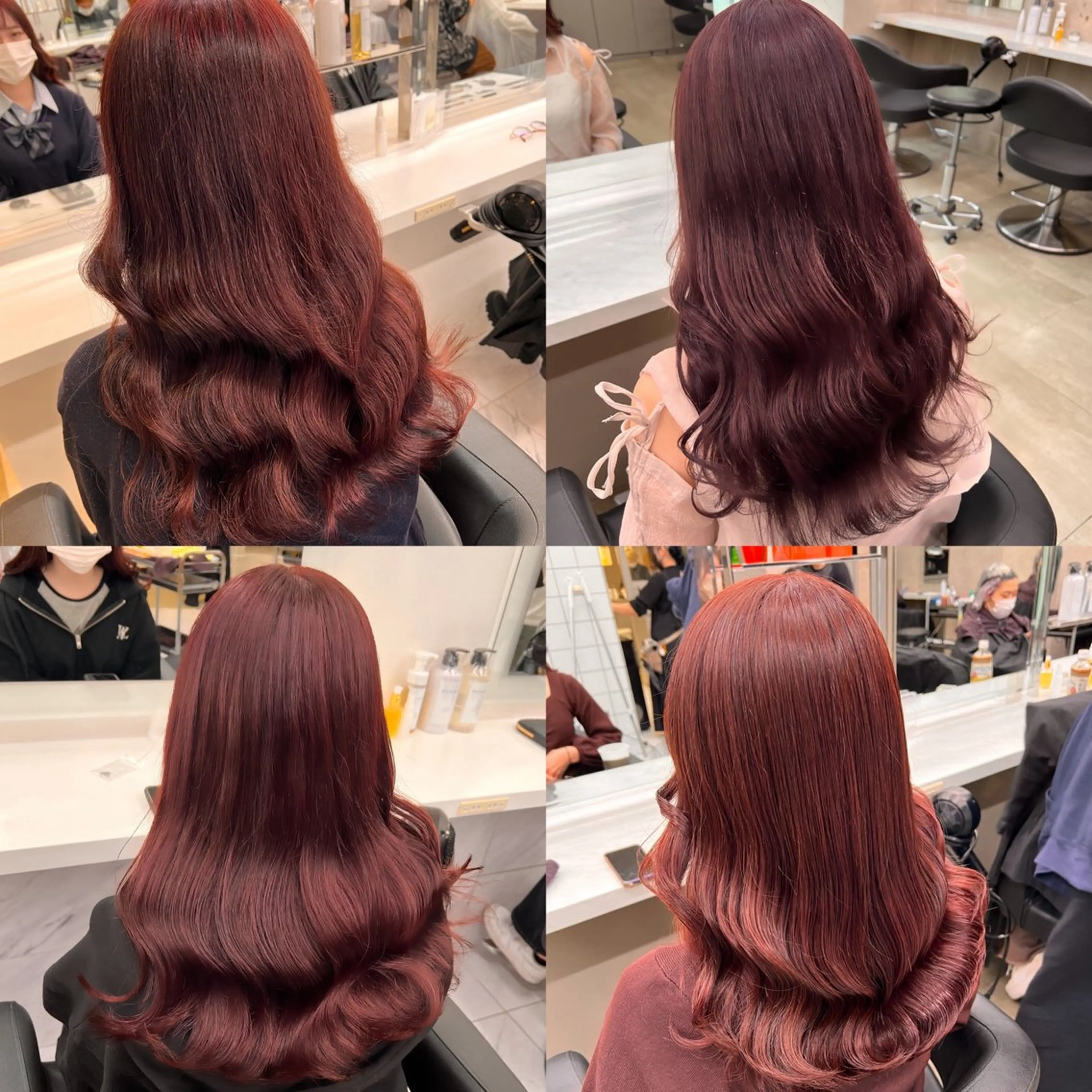 セミロング 💖札幌カラー 指名No.1💖玲奈のヘアスタイル