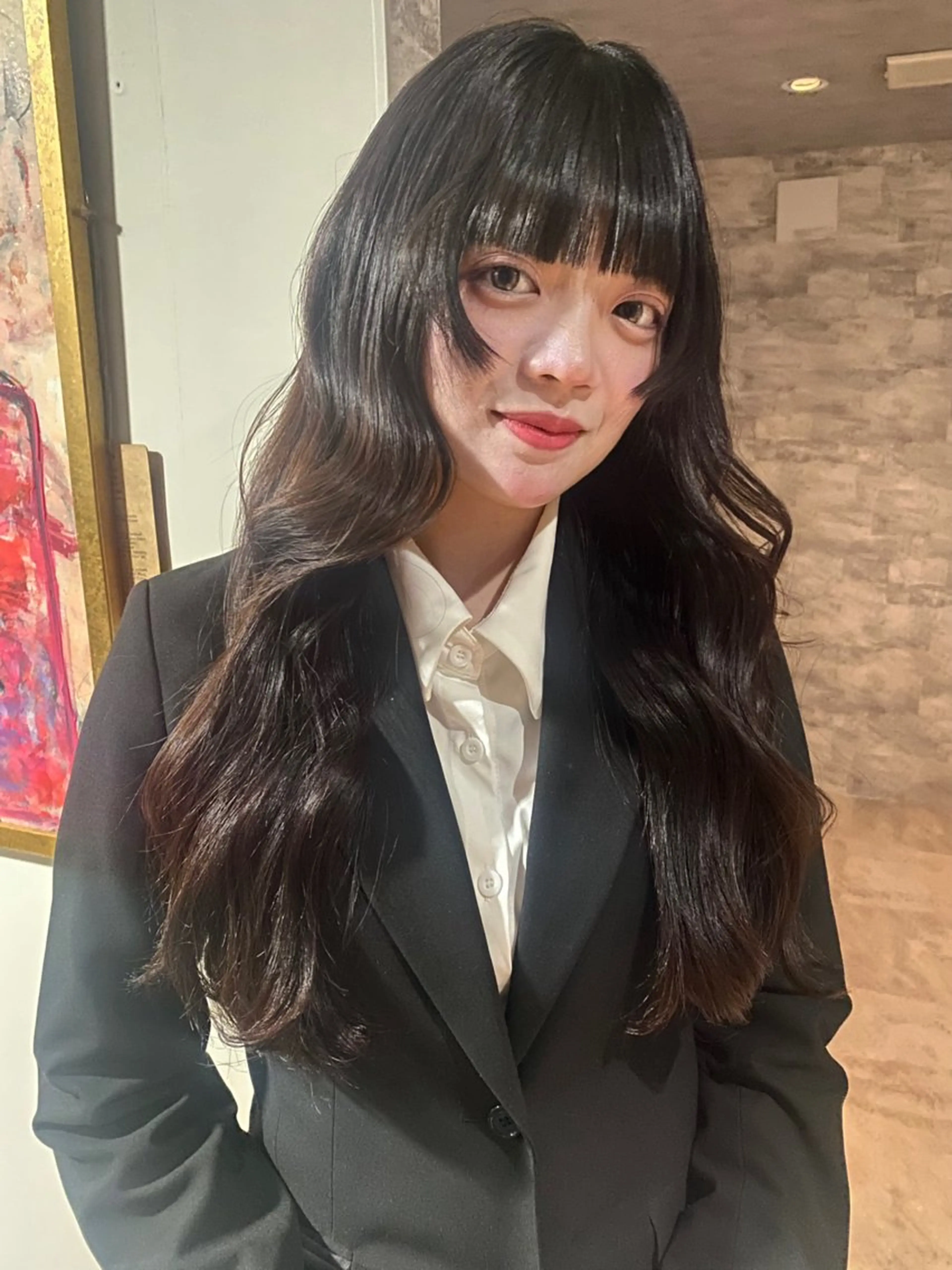 ロング カラー トリートメント mai / linoah˚✧のヘアスタイル