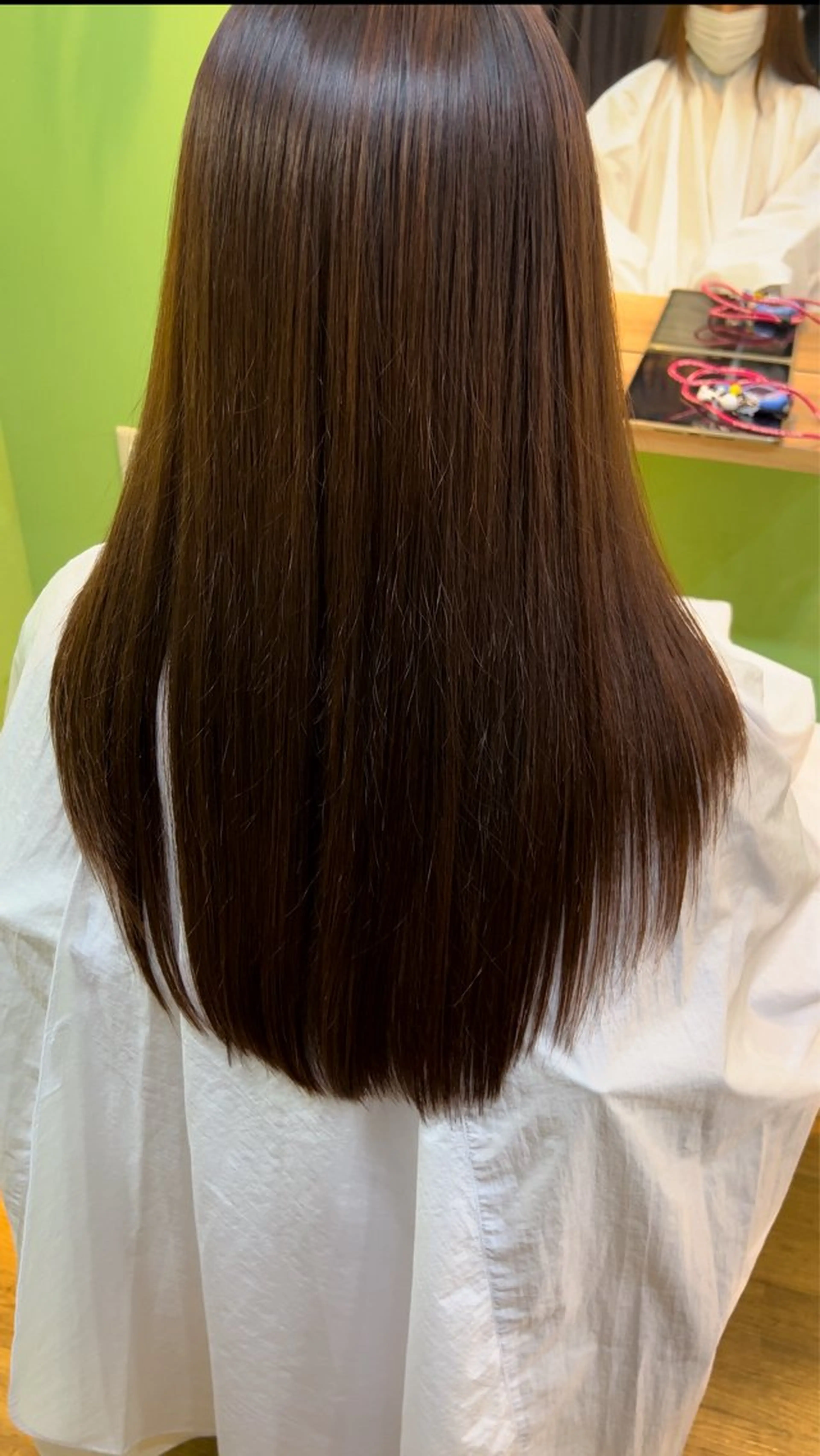 ロング パーマ 【髪質改善/縮毛矯正 /カラー】ホサカのヘアスタイル