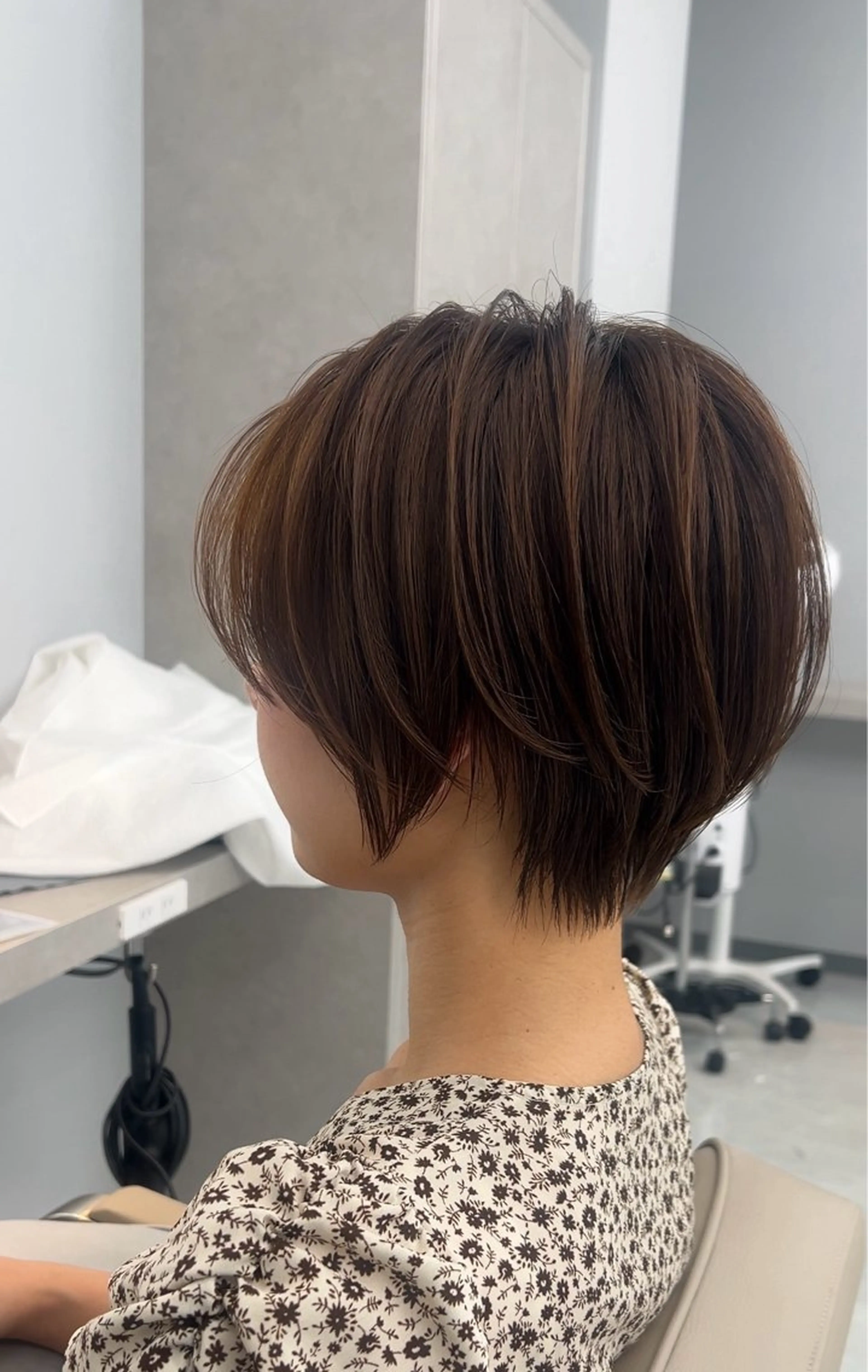 ショート 山﨑 燦人のヘアスタイル