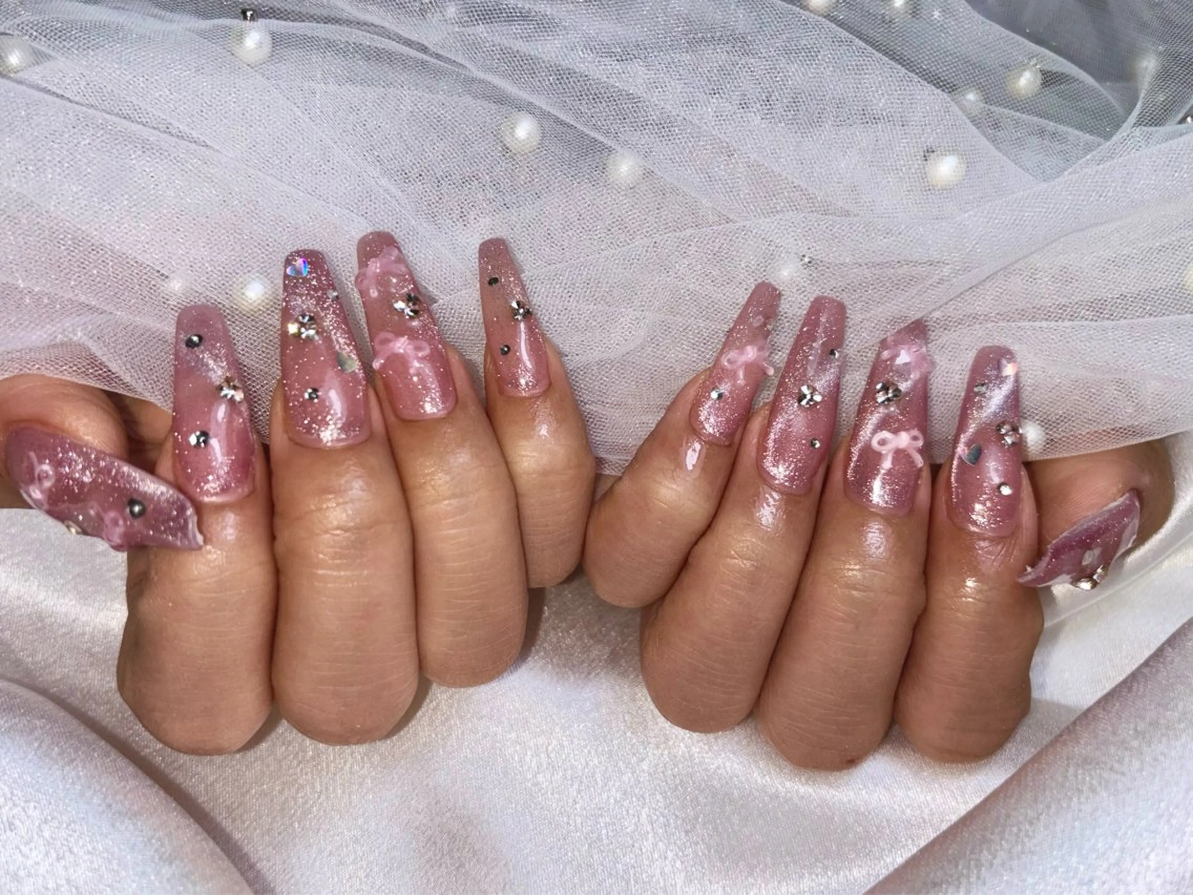 ネイル ワンホンネイル ハンドネイル charmant rionのネイルデザイン