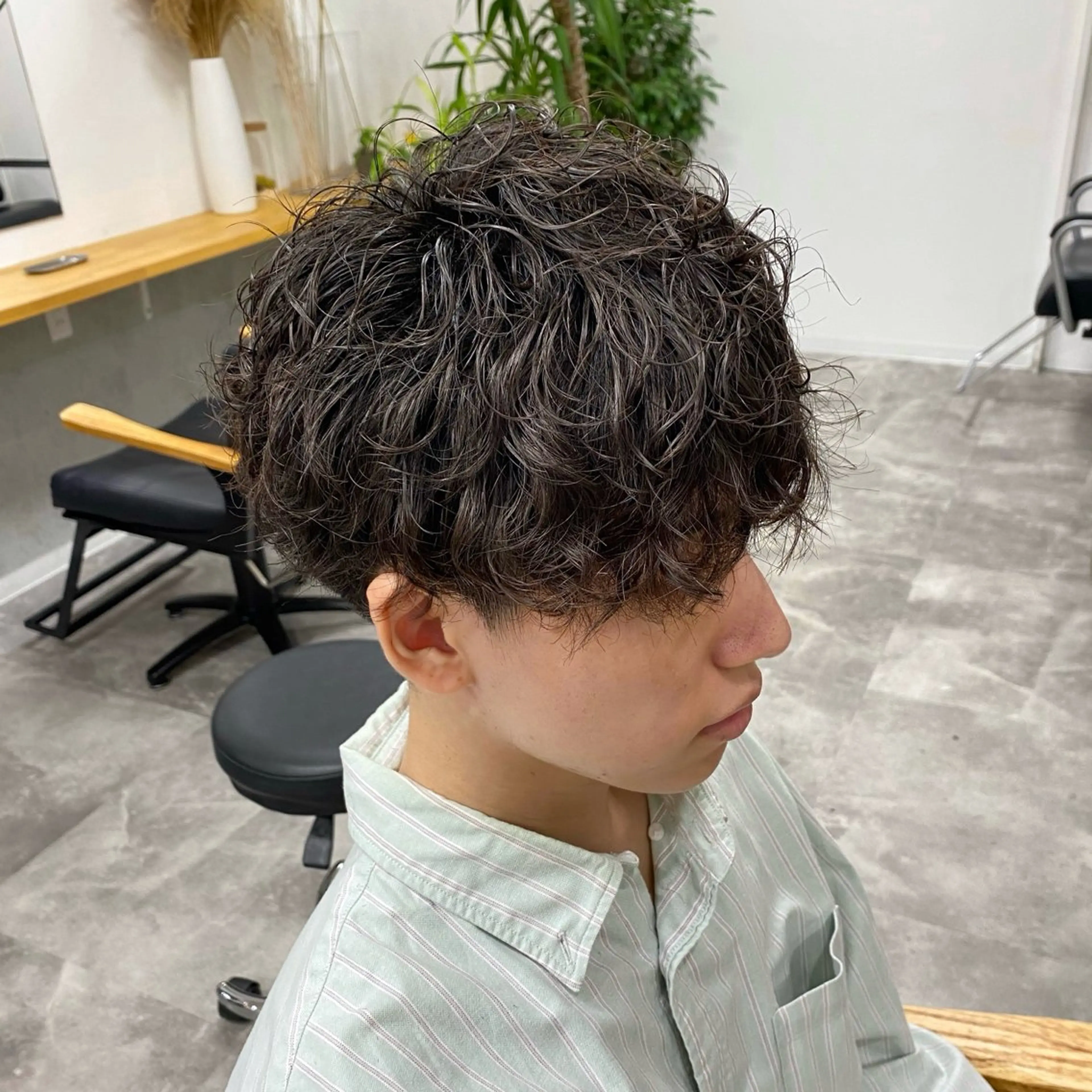 ショート パーマ メンズ 髙橋建太/ ニュアンスパーマ✂️のヘアスタイル