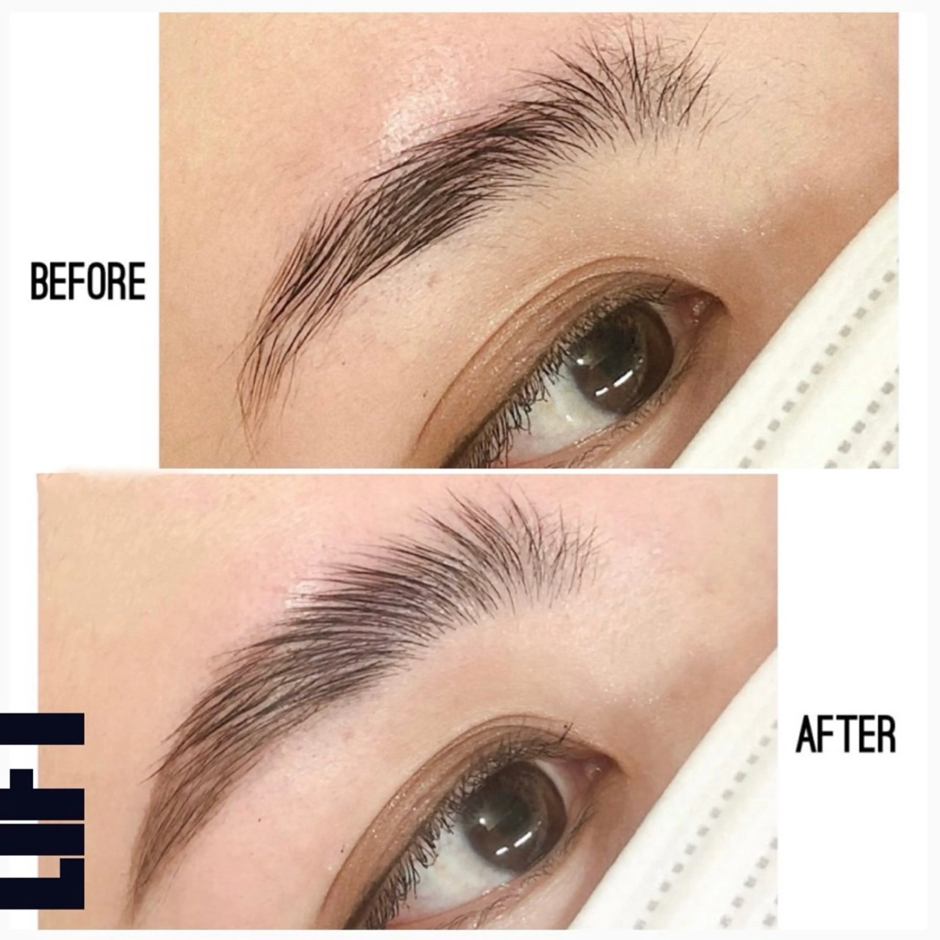 ハリウッドブロウリフトの写真