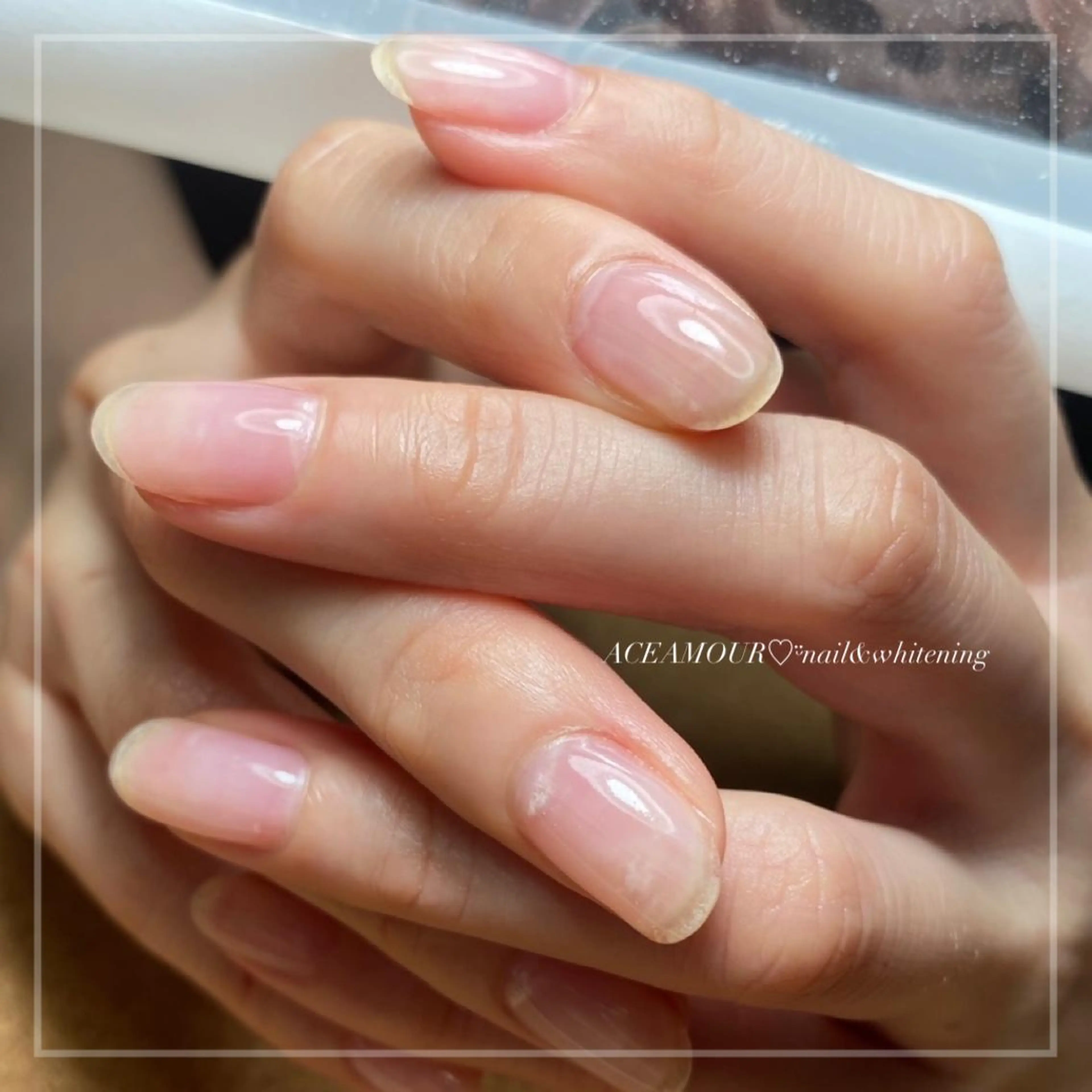 ネイル クリアネイル ジェルネイル ネイル/耳つぼ /新ホワイトニングのネイルデザイン