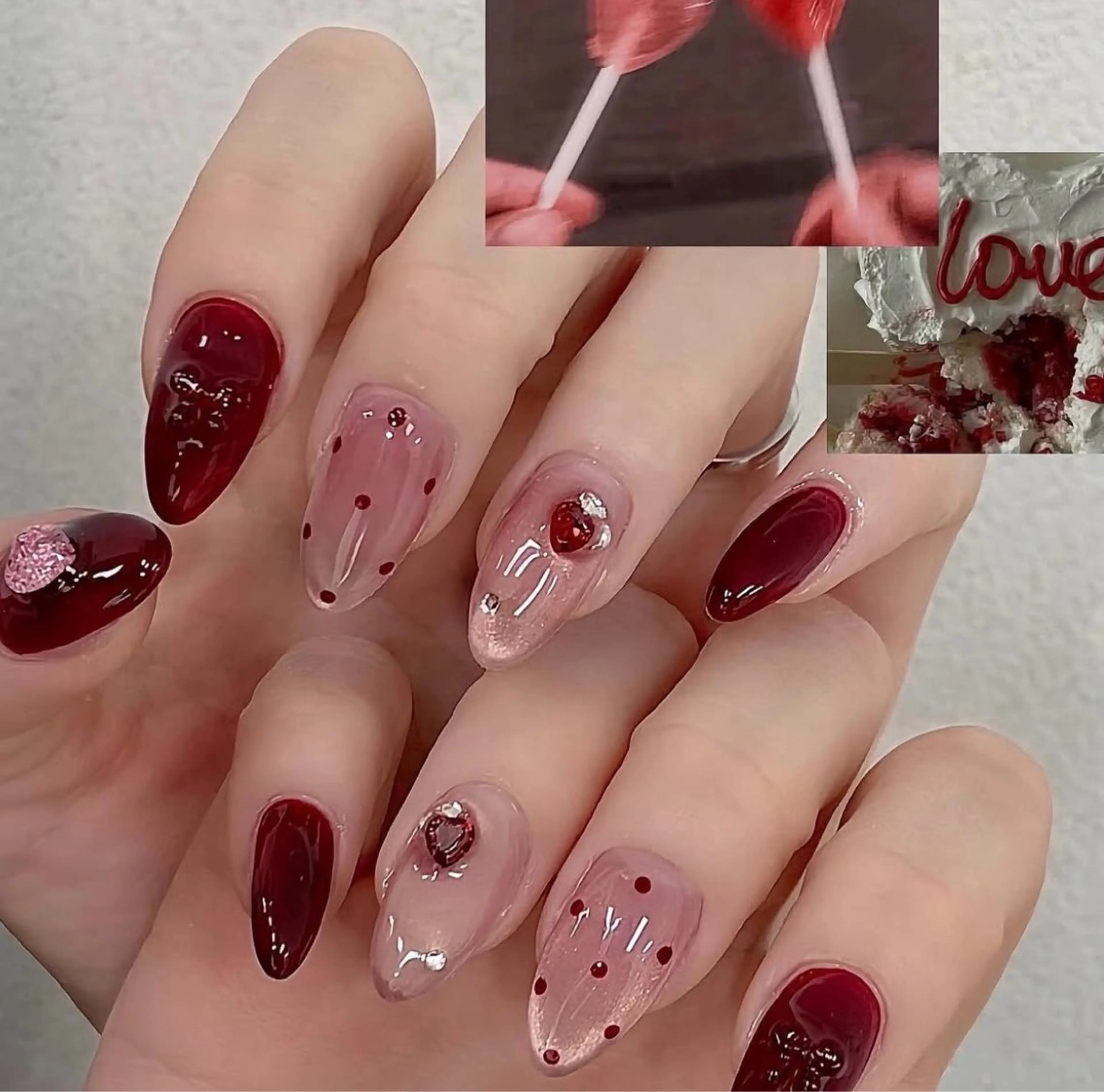 ネイル アートネイル ジェルネイル キラキラネイル ニュアンスネイル シンプルネイル ハンドネイル Ryunail所属・Ryu Nail NekoChanのネイルデザイン