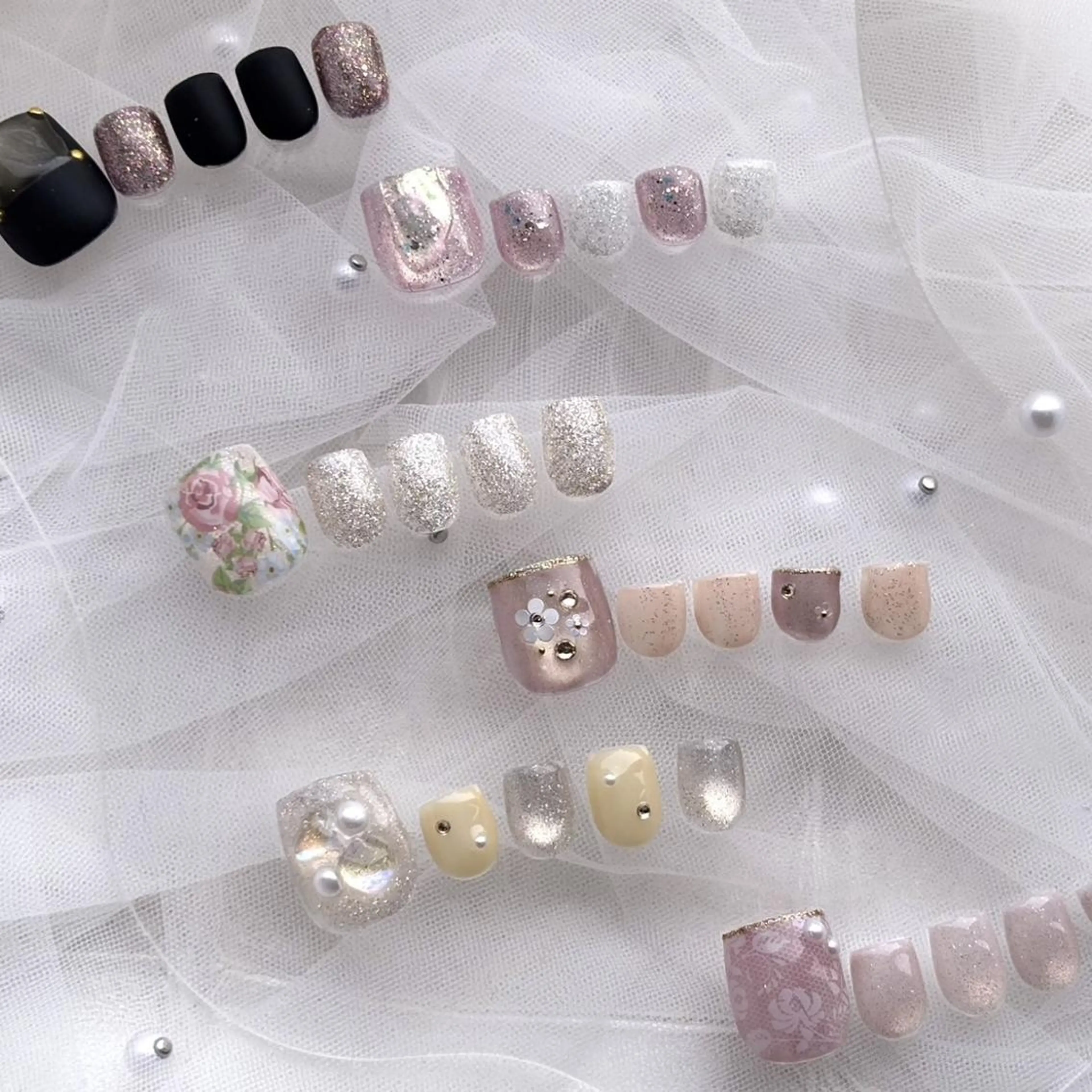 練習モデル【オフなし】フット定額デザインの写真