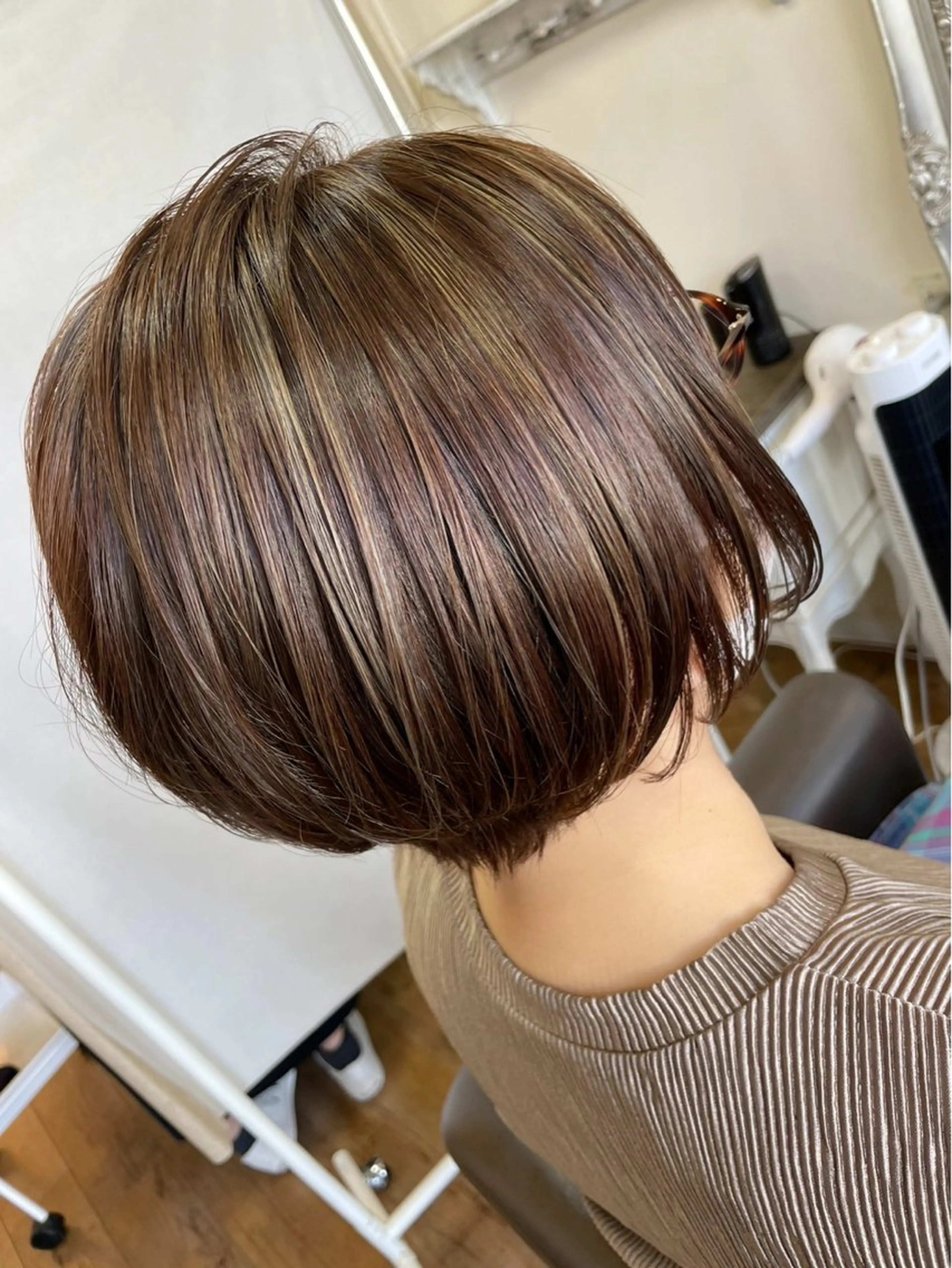 ショート カラー Ichiyanagi Ayanaのヘアスタイル