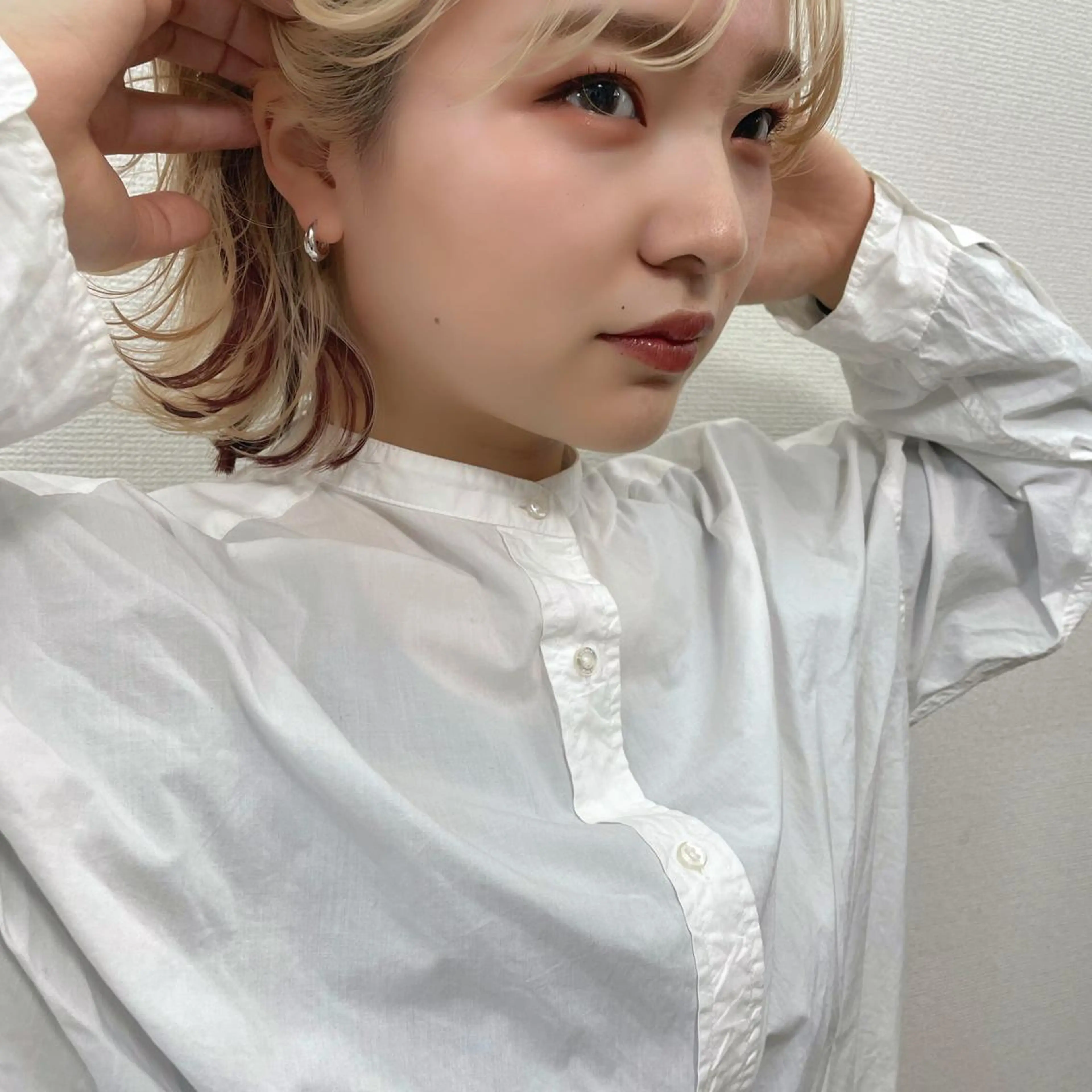 ミディアム エクステ 韓国風ヘア ｅｒｉ 🧴🫧のヘアスタイル
