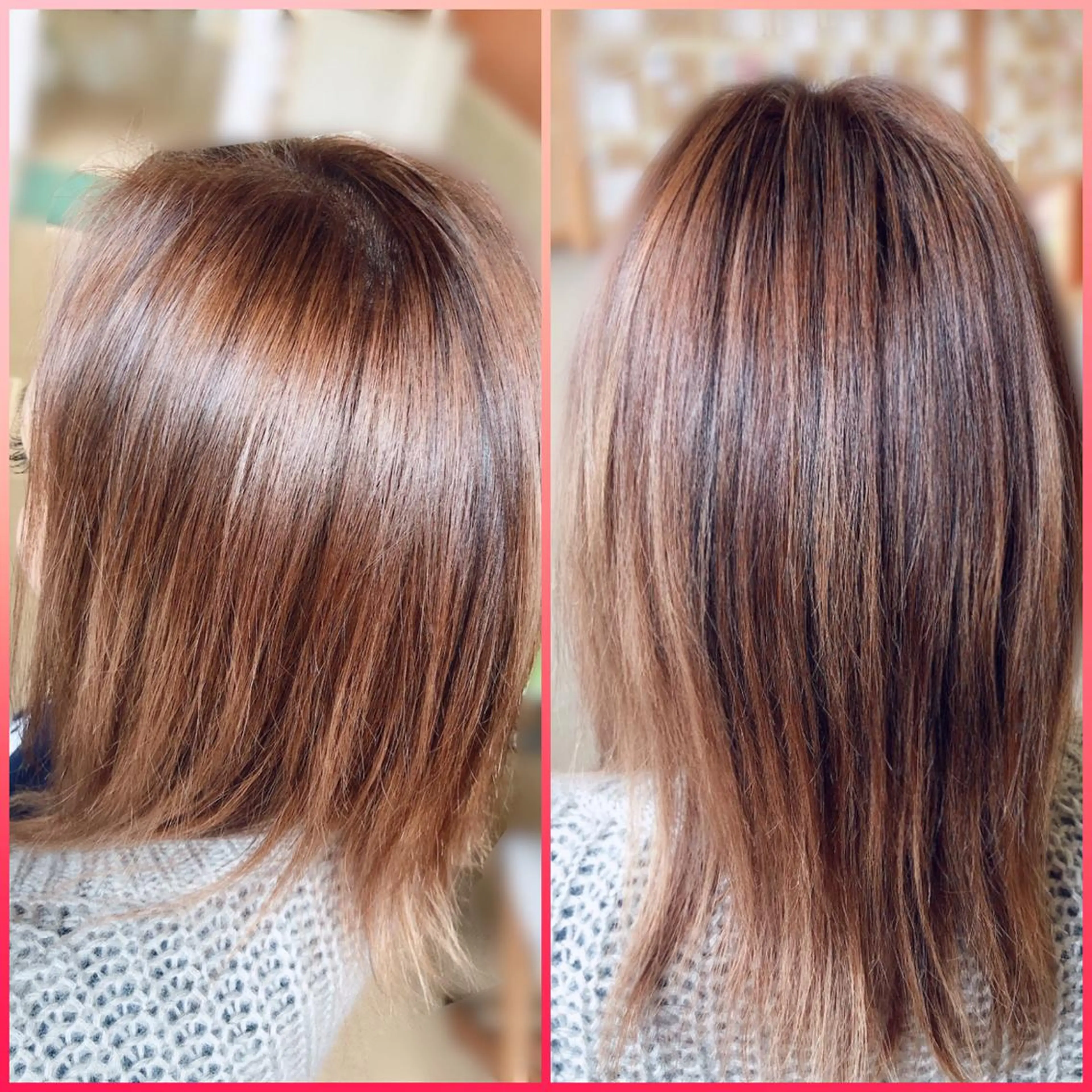 ミディアム 関本 悠奈のヘアスタイル