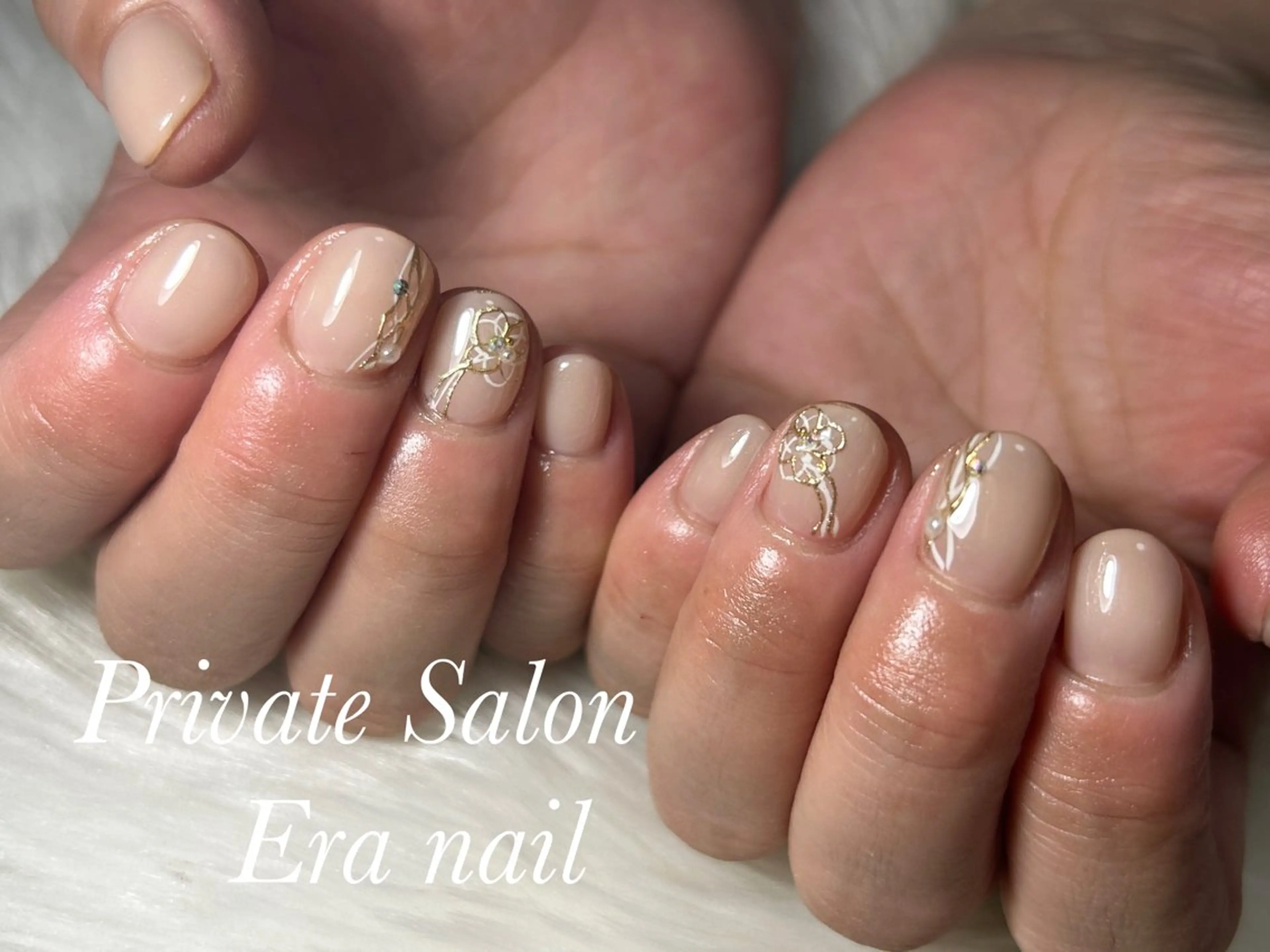 ネイル 持ち込み ハンドネイル Era nailのネイルデザイン