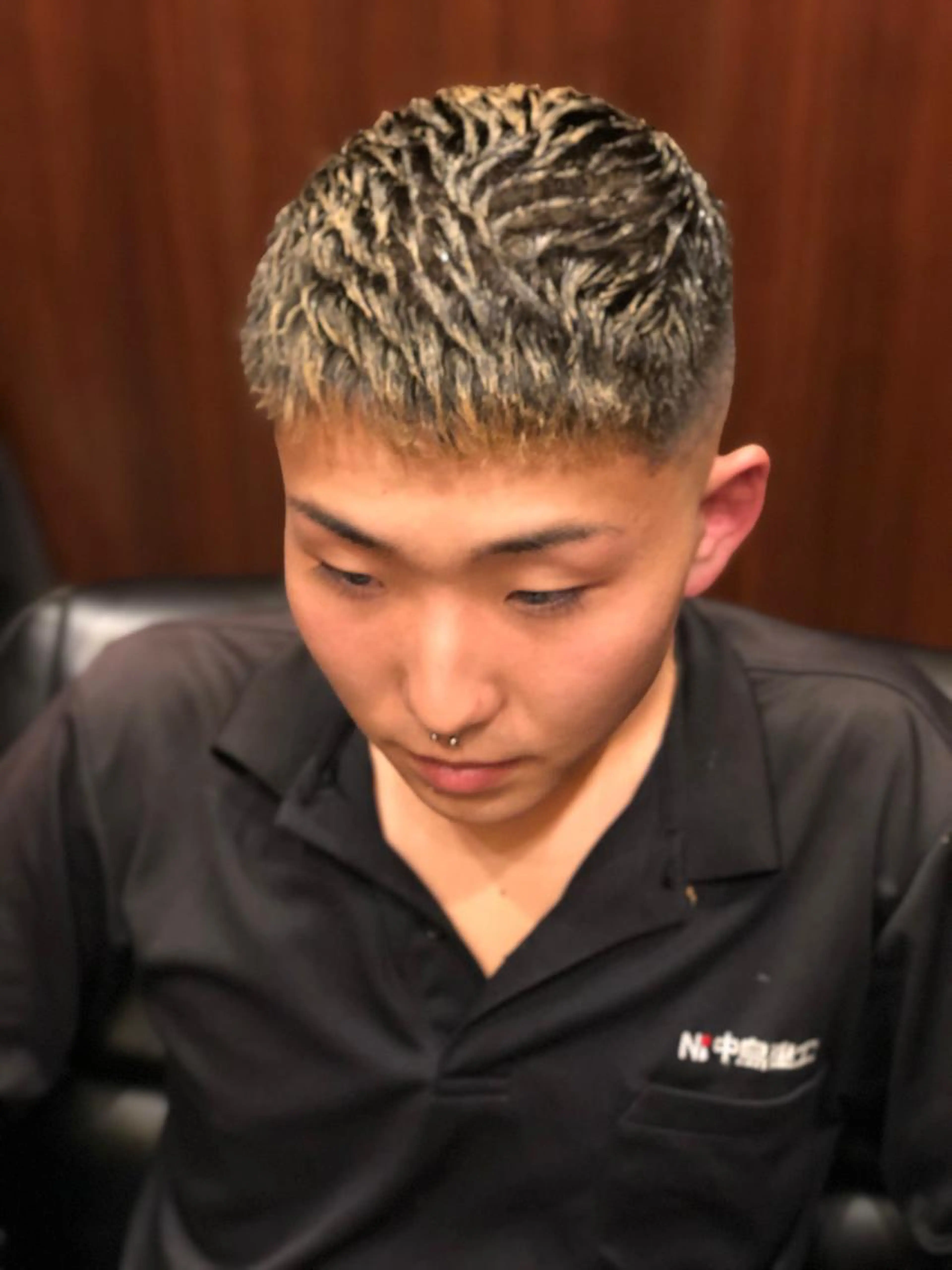 カット＋アイロンパーマの写真