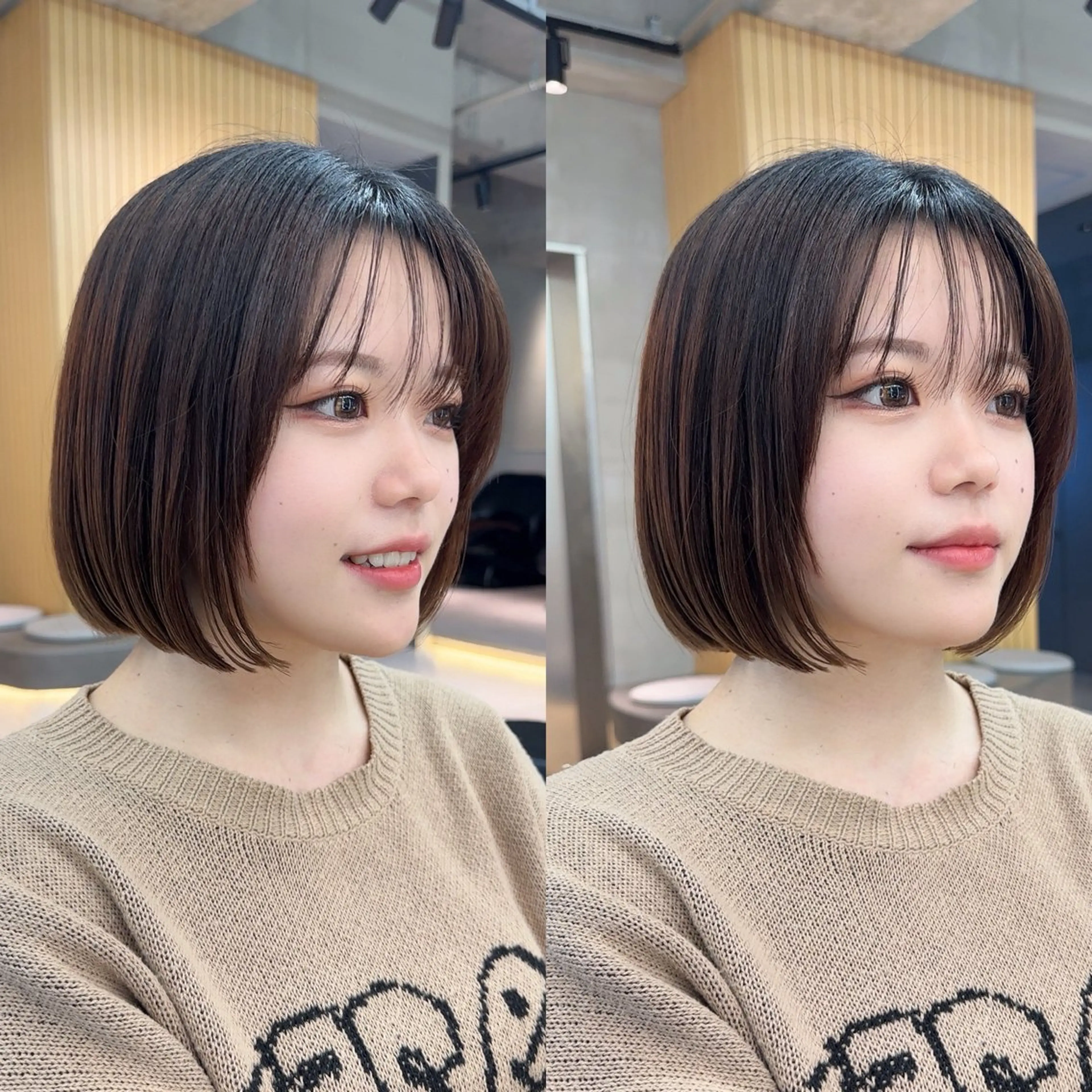 ミディアム カット トリートメント ✨髪質改善特化✨副 店長椎葉信乃介のヘアスタイル