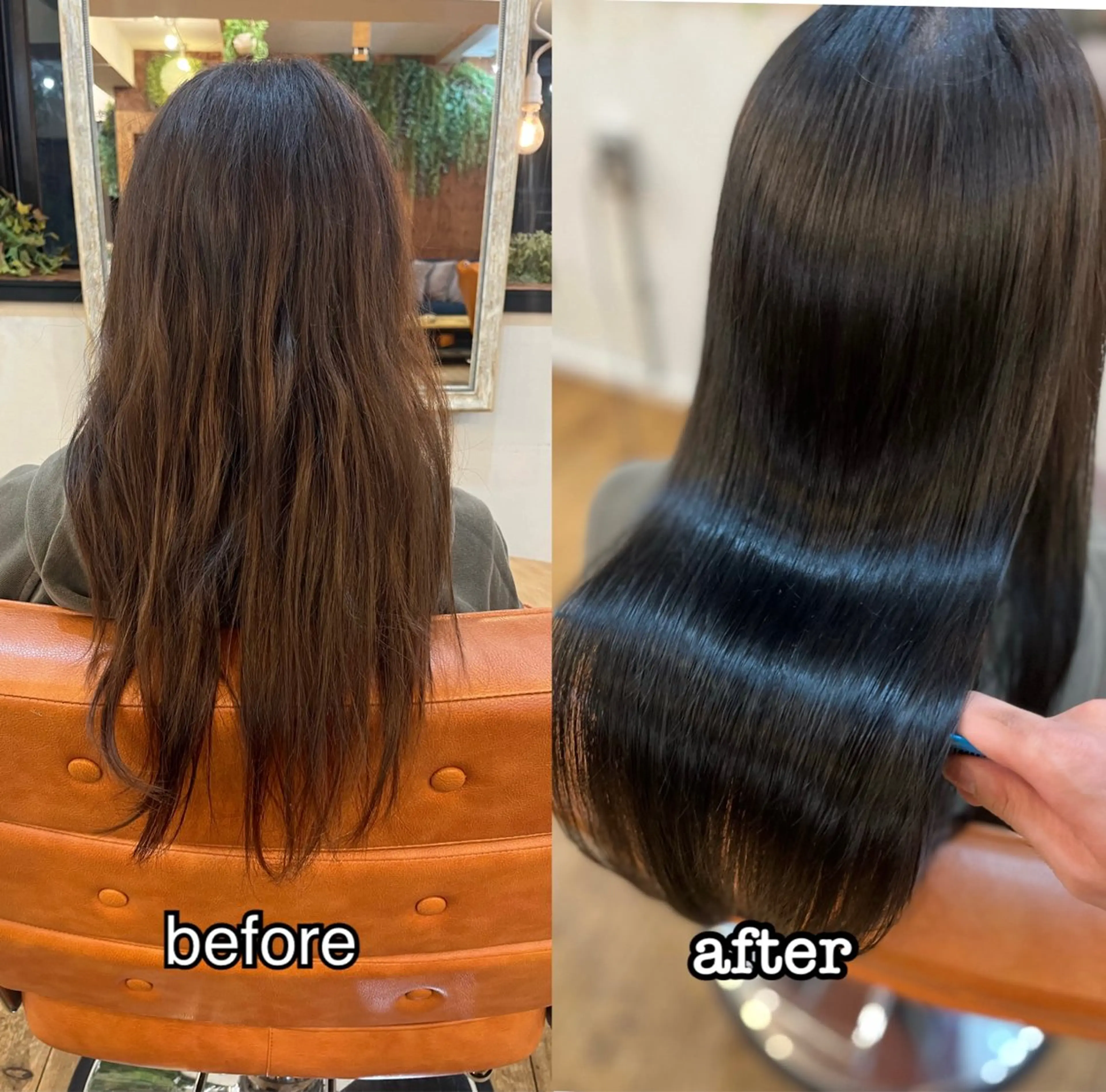 ロング ⚪️髪質改善 縮毛 店長 コウ⚪️のヘアスタイル