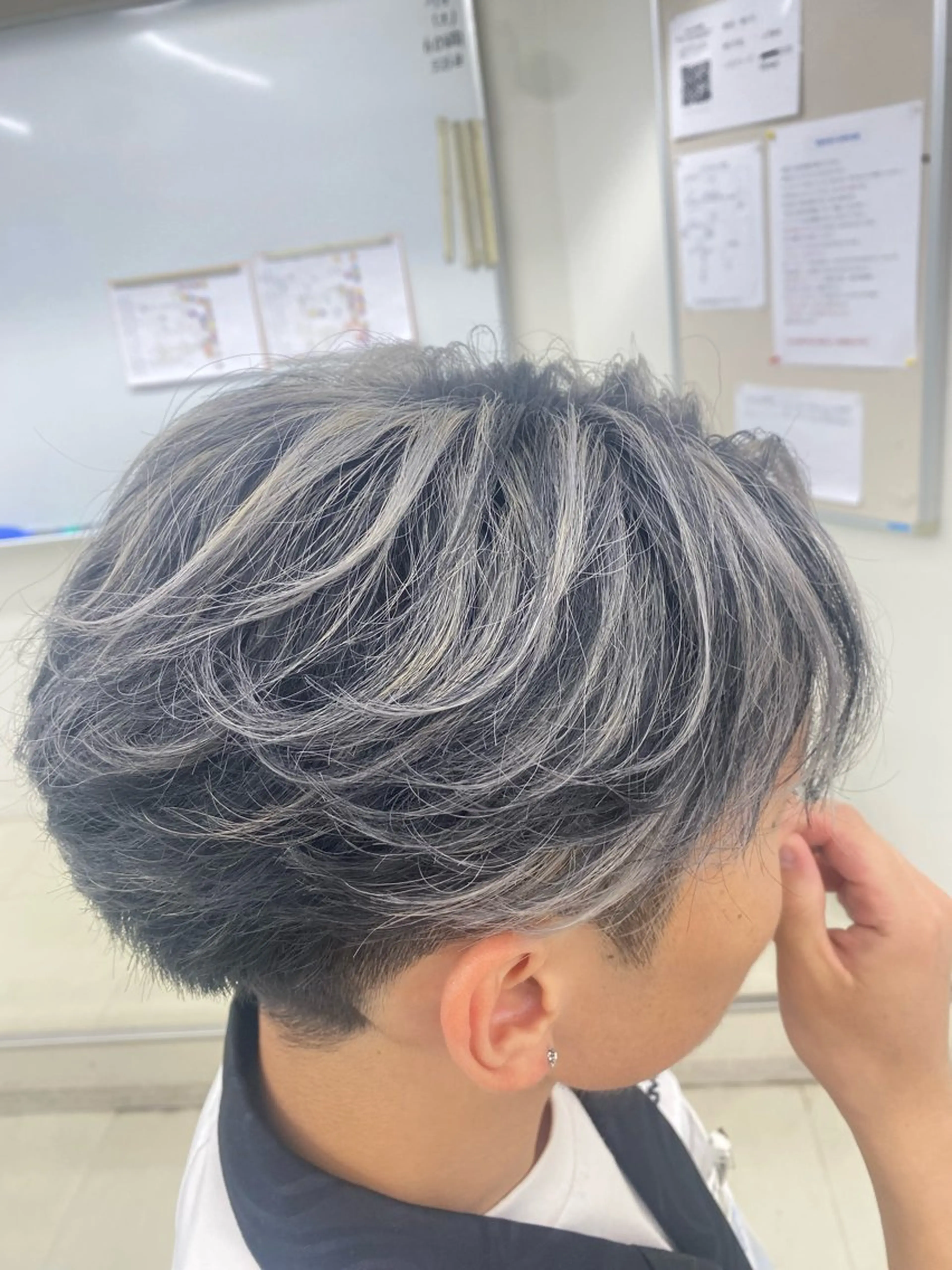 メンズ センターパート 🚹相模大野メンズ 特化/海里のヘアスタイル