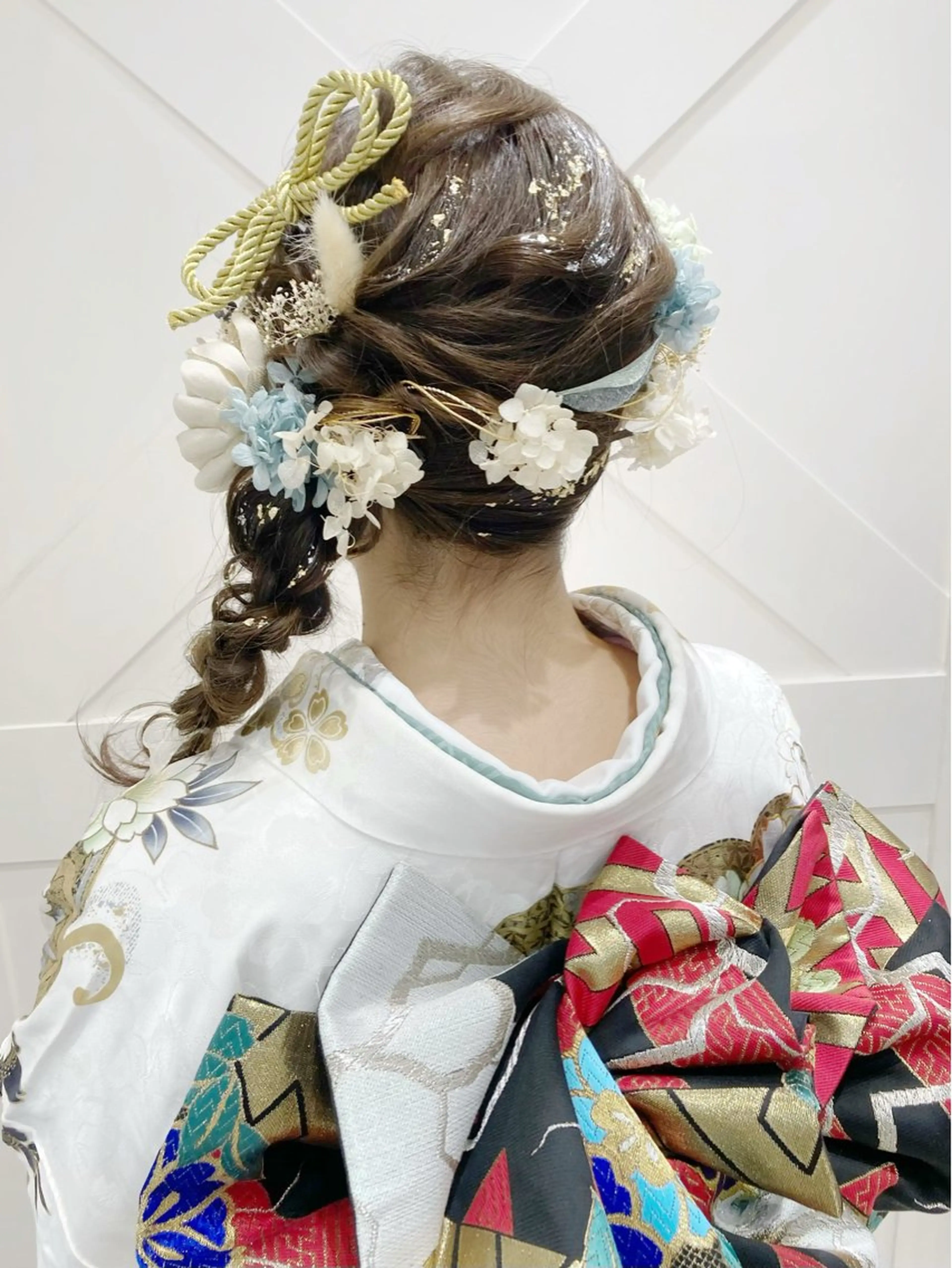 ヘアアレンジ あやかショート 白髪ぼかしのヘアスタイル