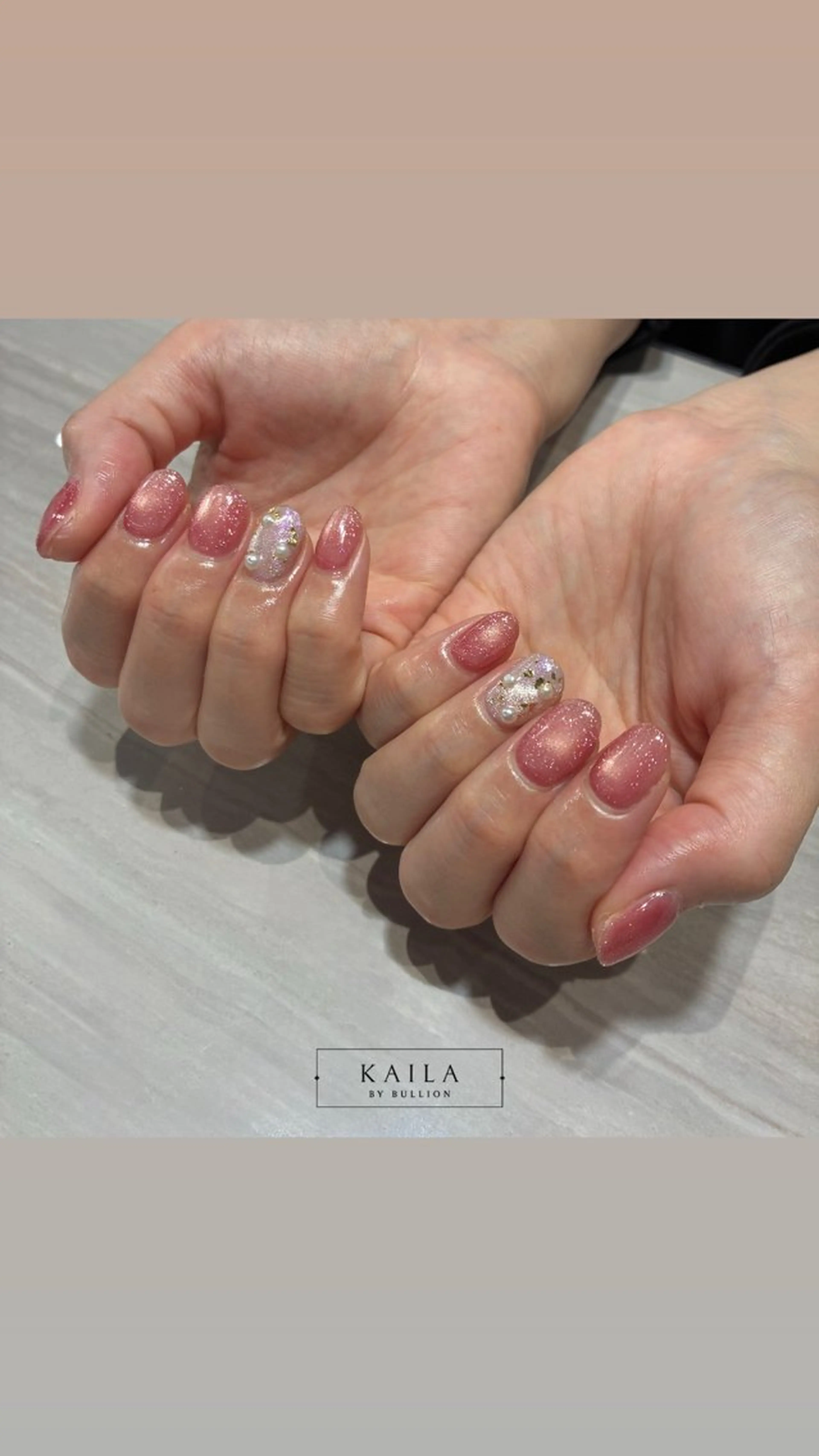 ネイル ハンドネイル KAILA momo.のネイルデザイン