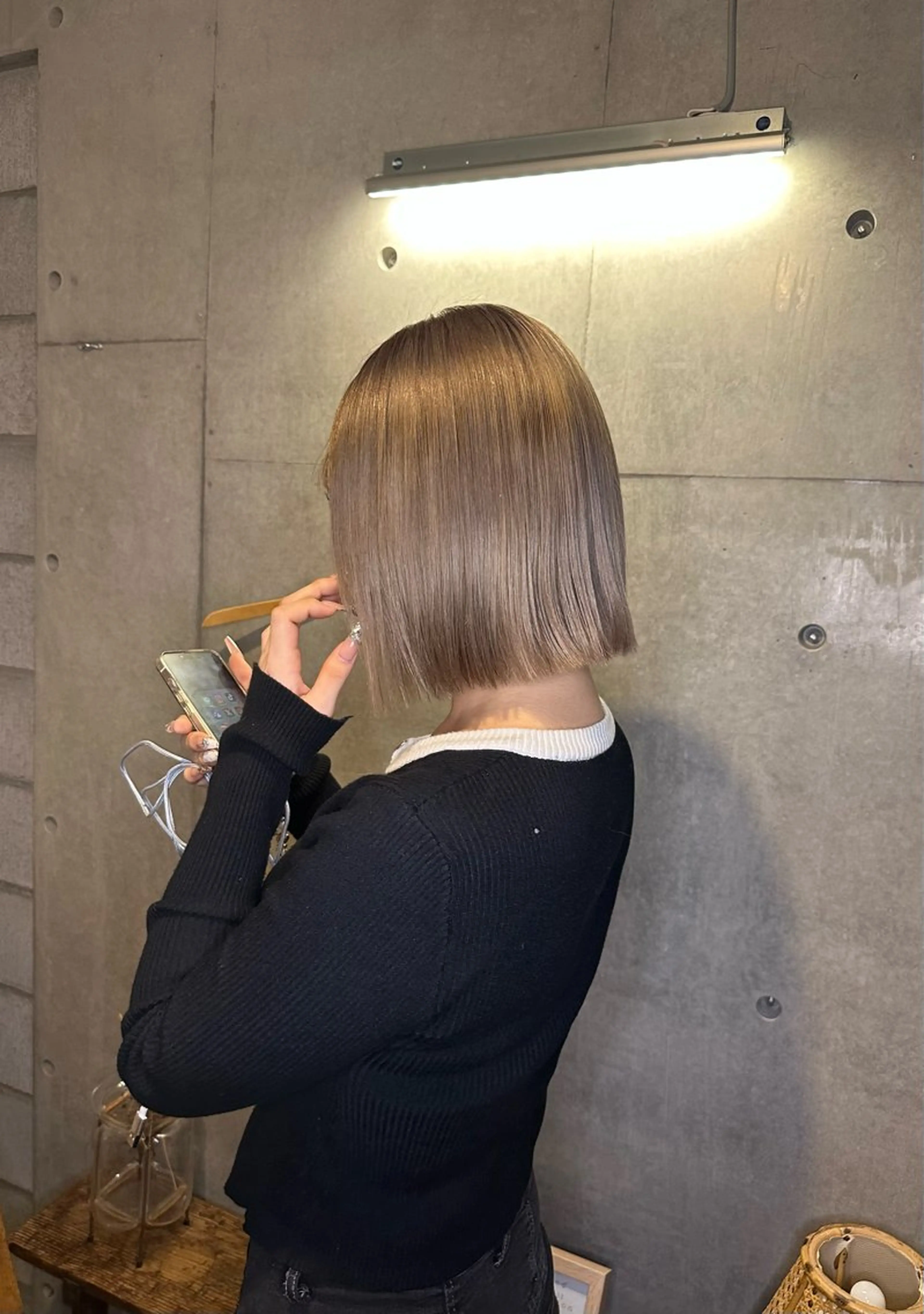 ダブルカラーの写真