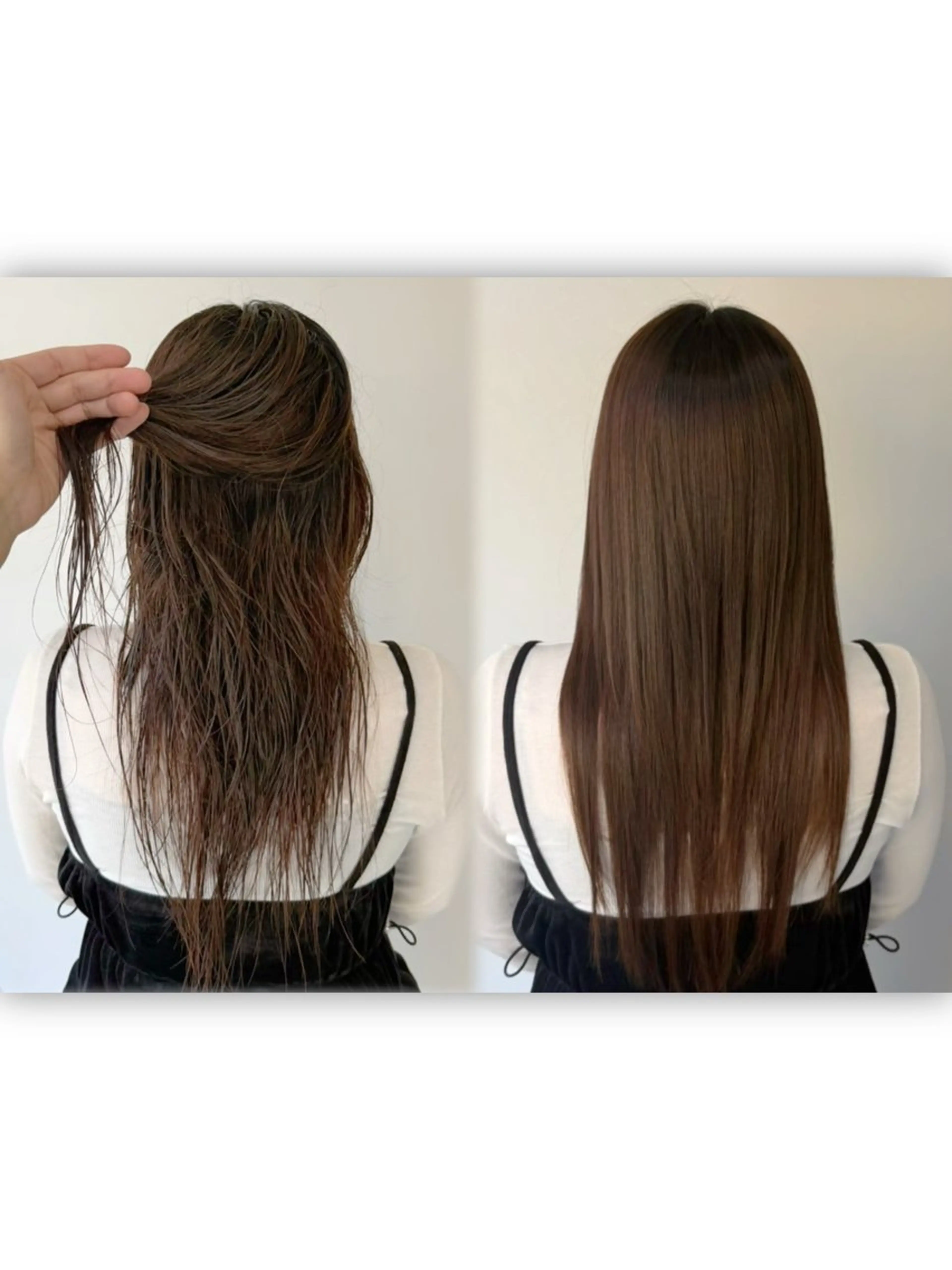 ロング 縮毛矯正 縮毛矯正 RELACE 千葉 恋華🎀のヘアスタイル