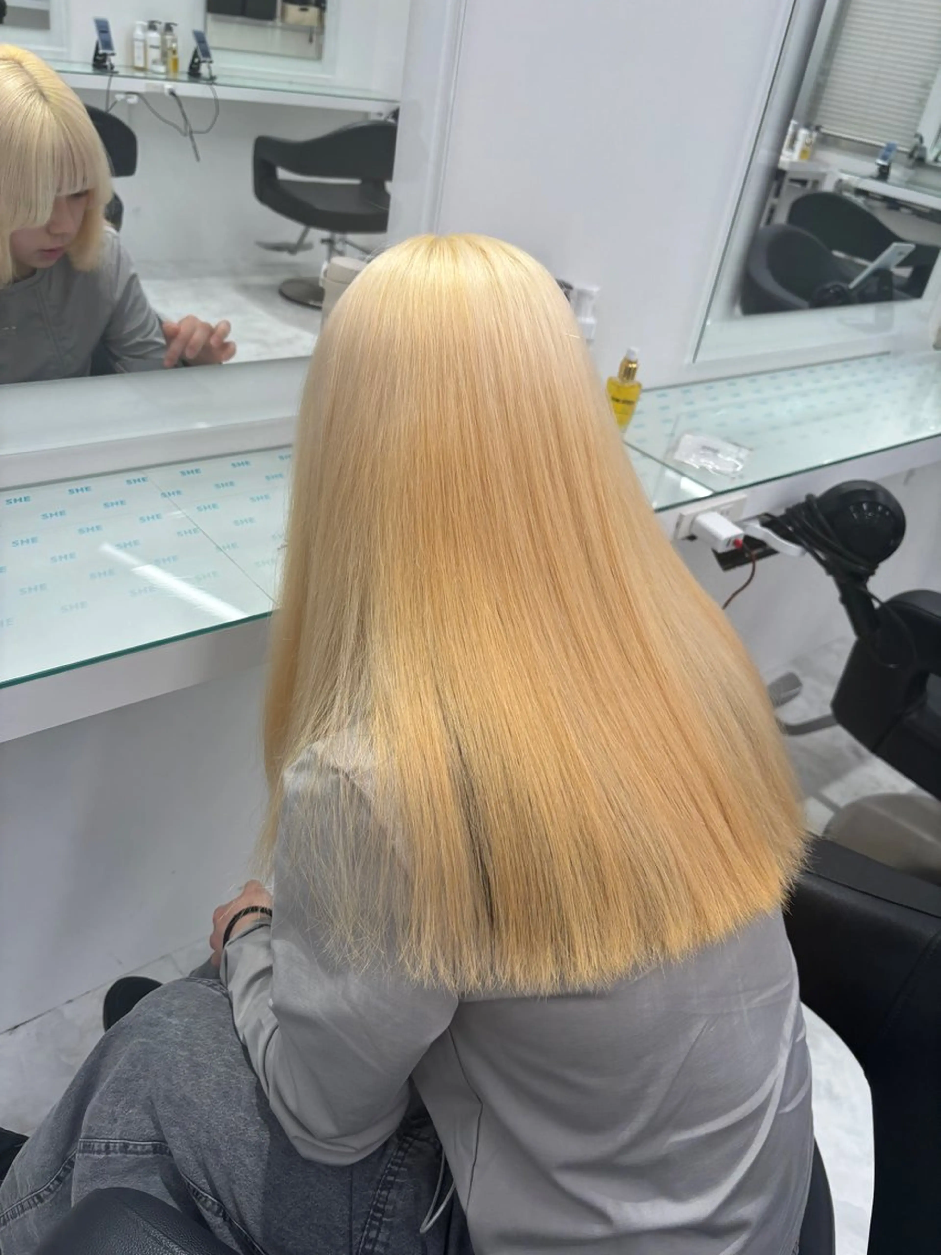 ロング カラー 💖ミルクティー💖 あかり💖のヘアスタイル