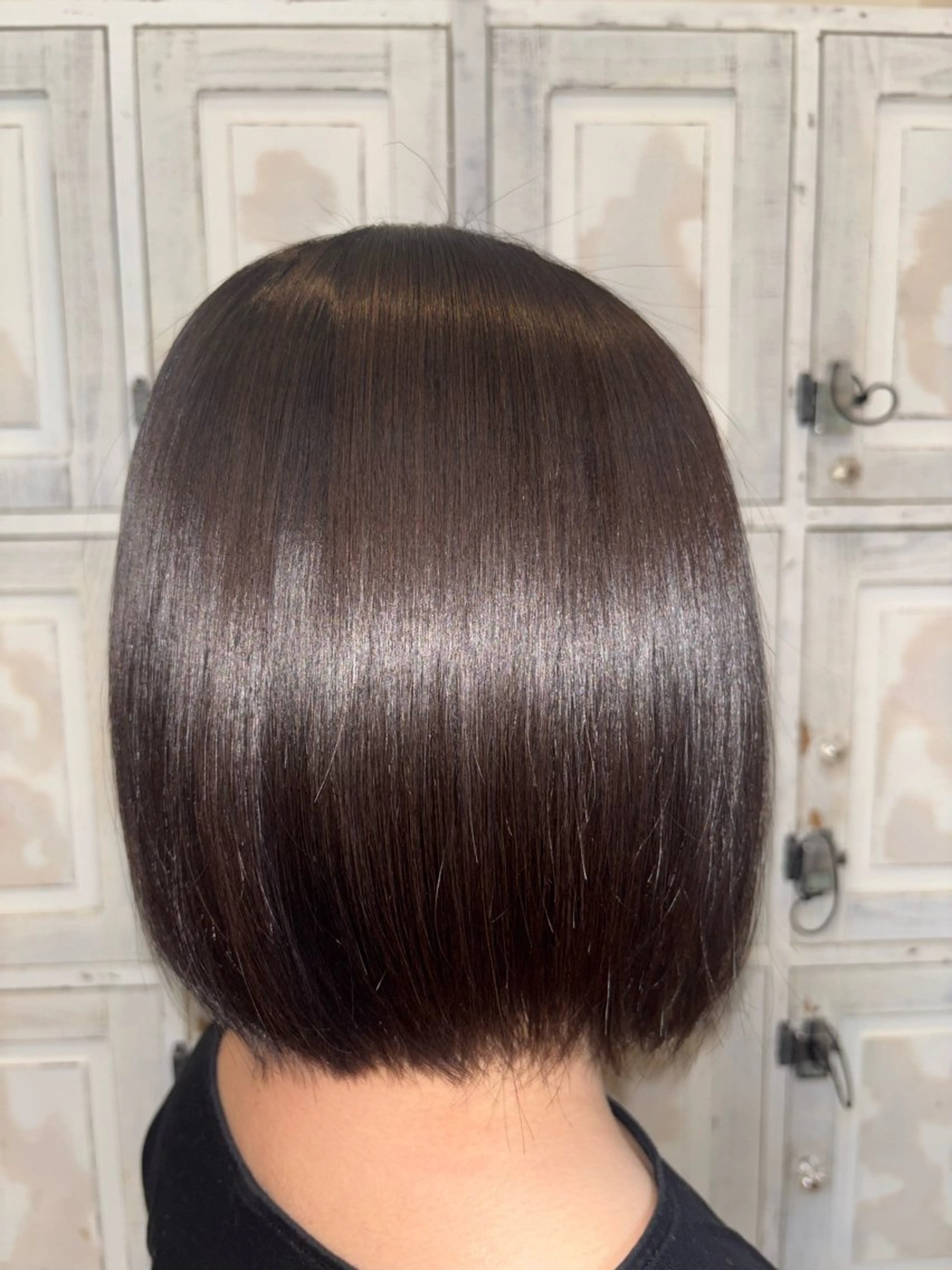 ショート 縮毛矯正 モデル募集中🐰 豊橋/金城未帆🌙のヘアスタイル