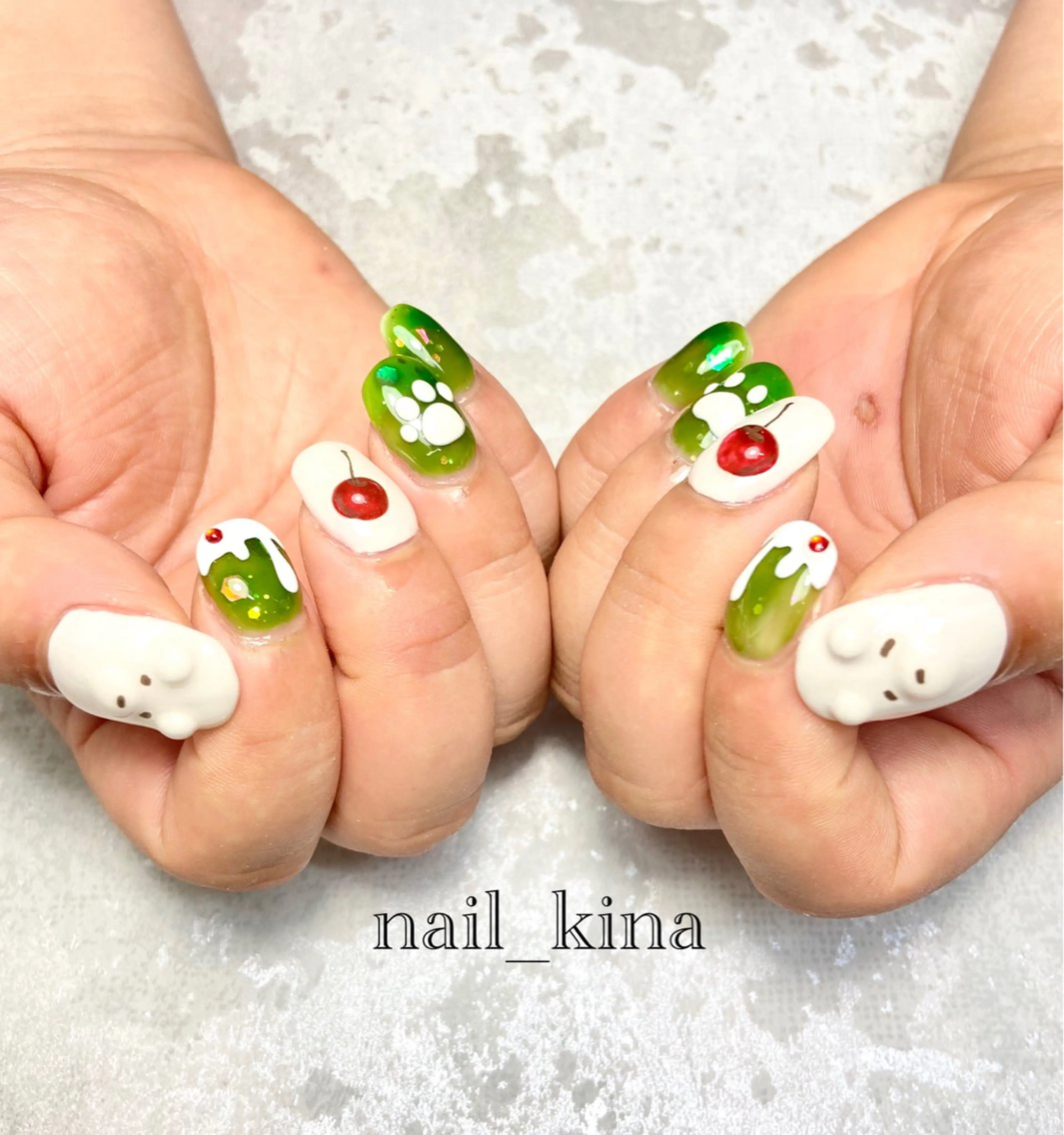 ネイル 持ち込み nail_ kinaのネイルデザイン