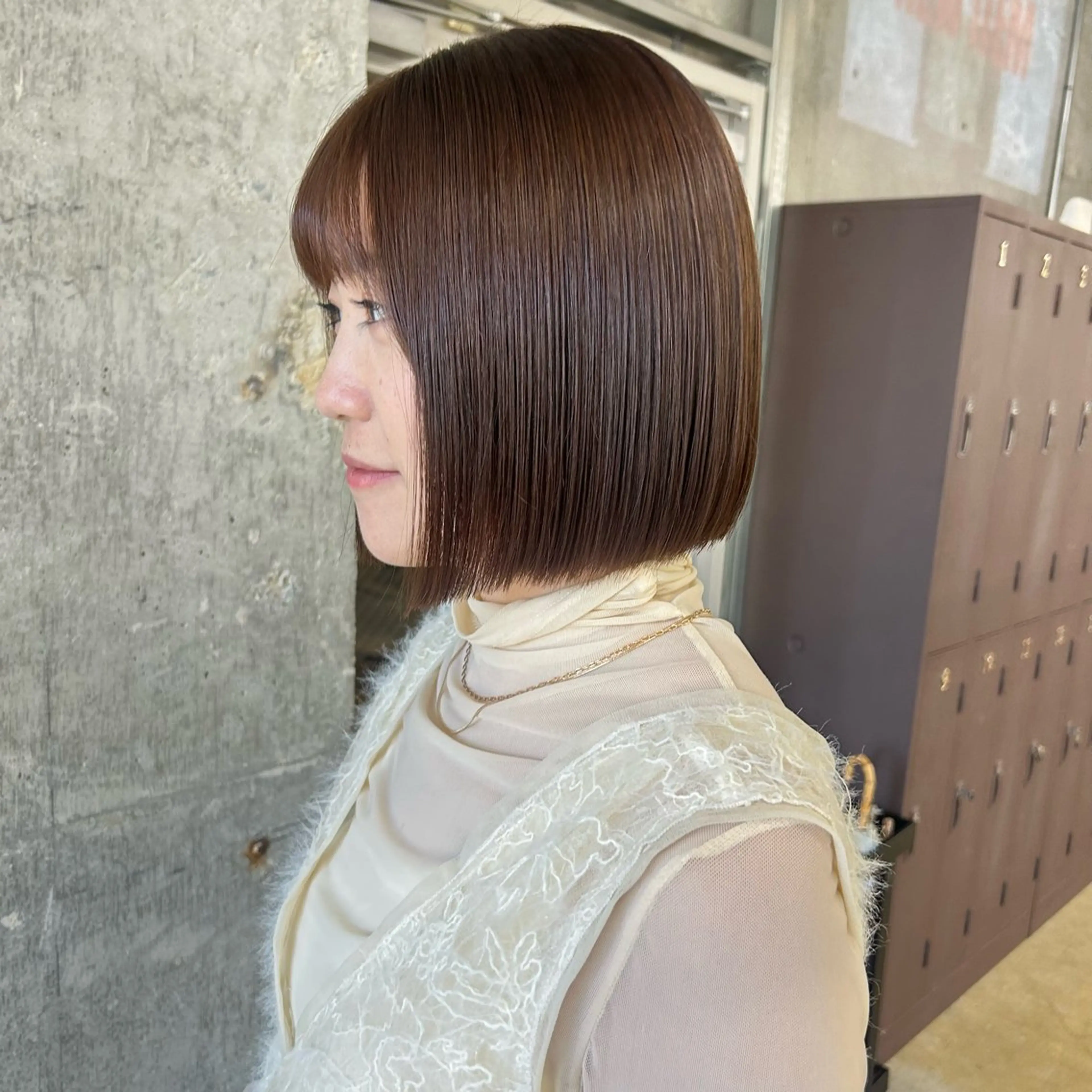 【🍯ミディアム・ボブ限定🍯】ワンカラー+3stepトリートメントの写真