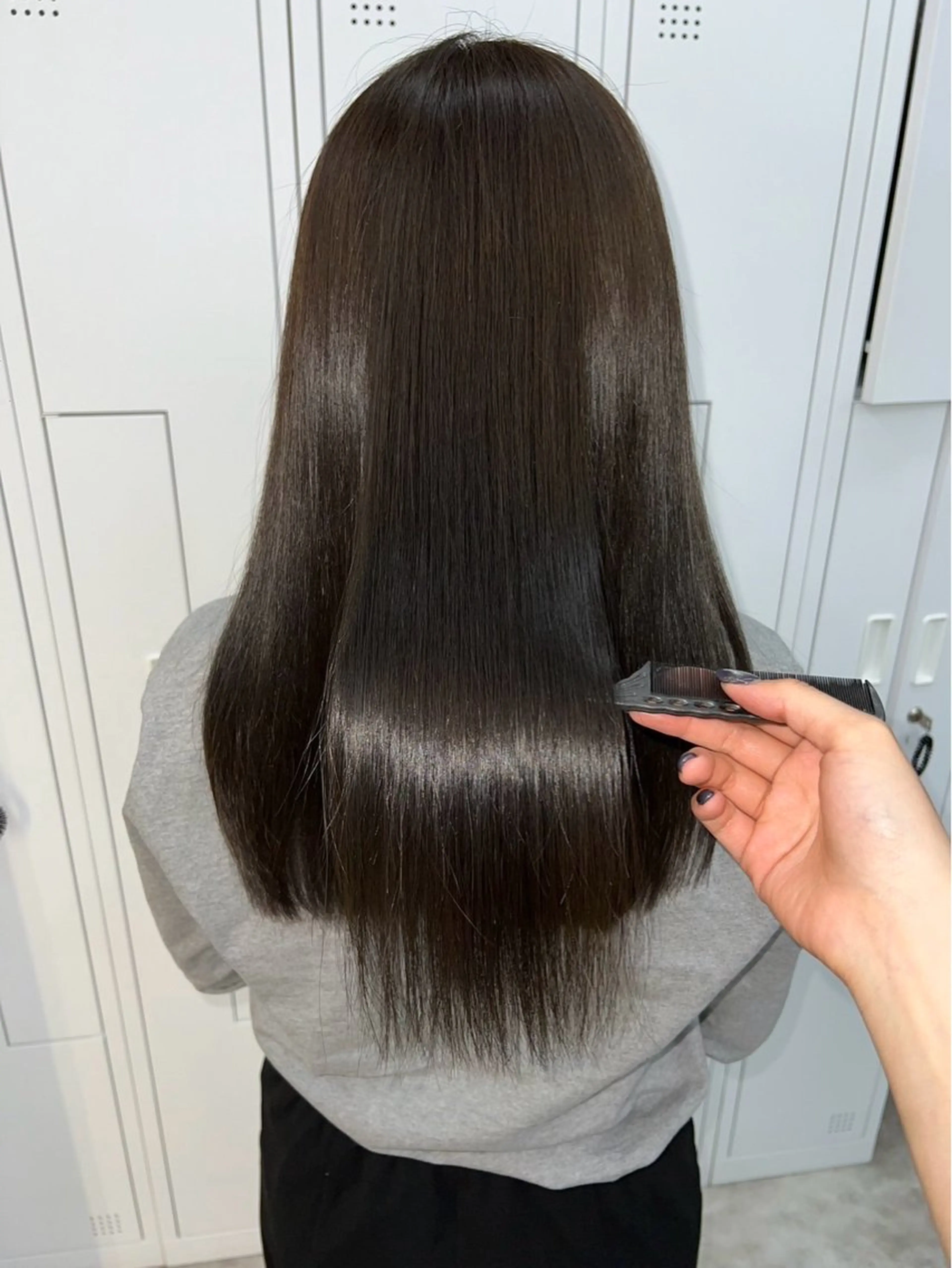 カラー ✨透明感カラー🫧 れんのヘアスタイル