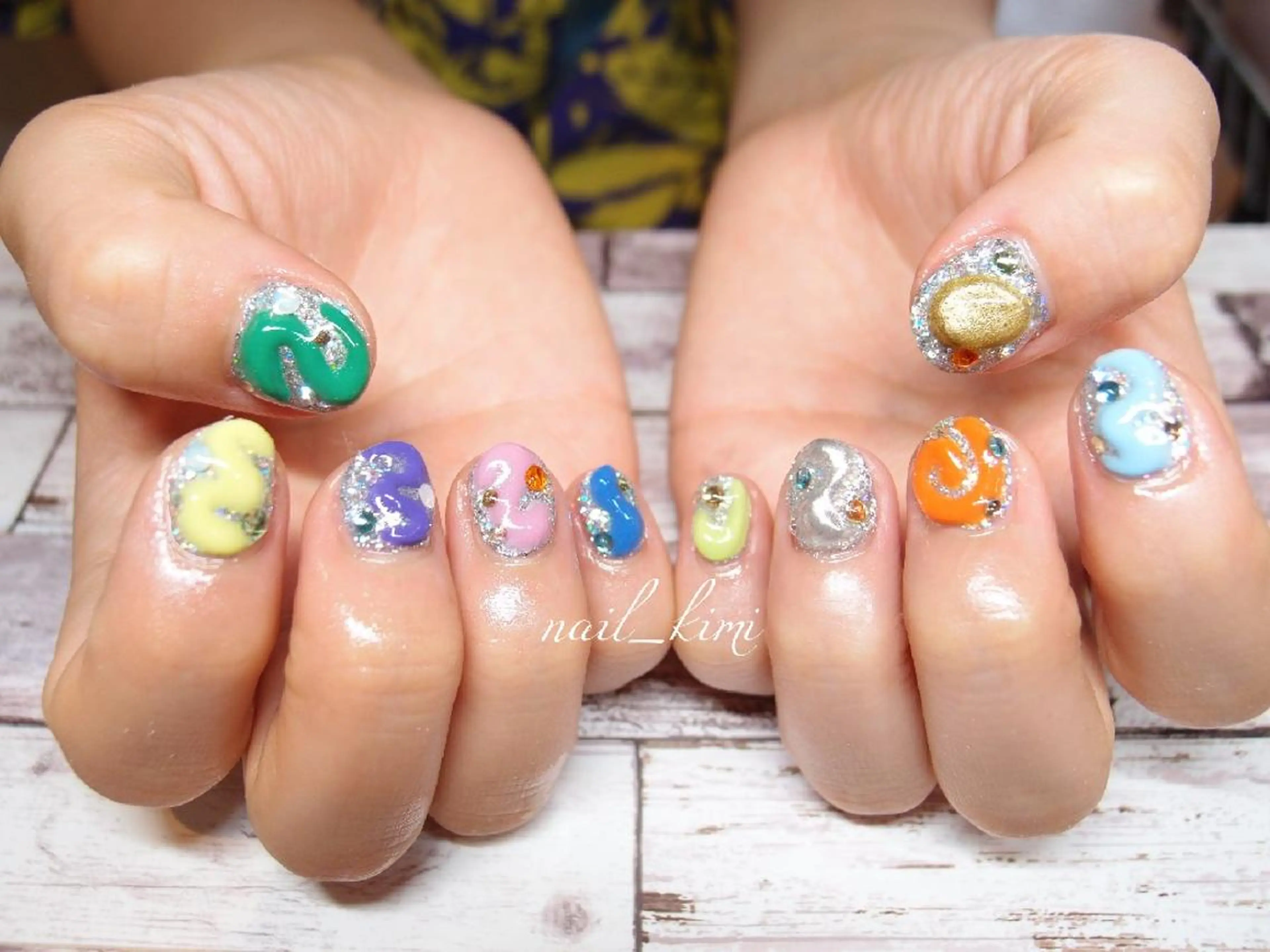 ネイル フットネイル ConneQt所属・ETHOSENSE. kimikaのネイルデザイン