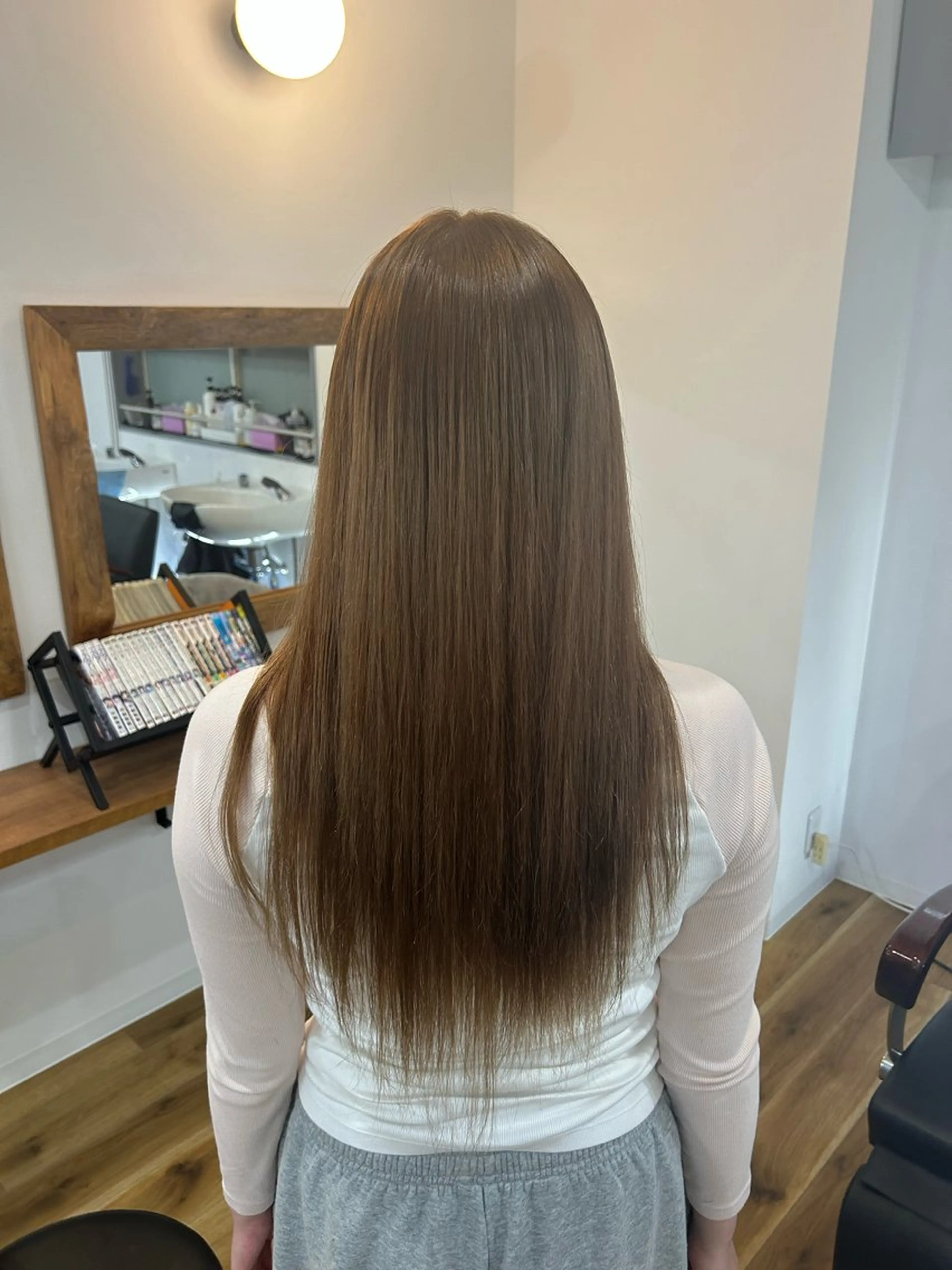 カラー ⭐️美髪矯正　透明感 nobuのヘアスタイル