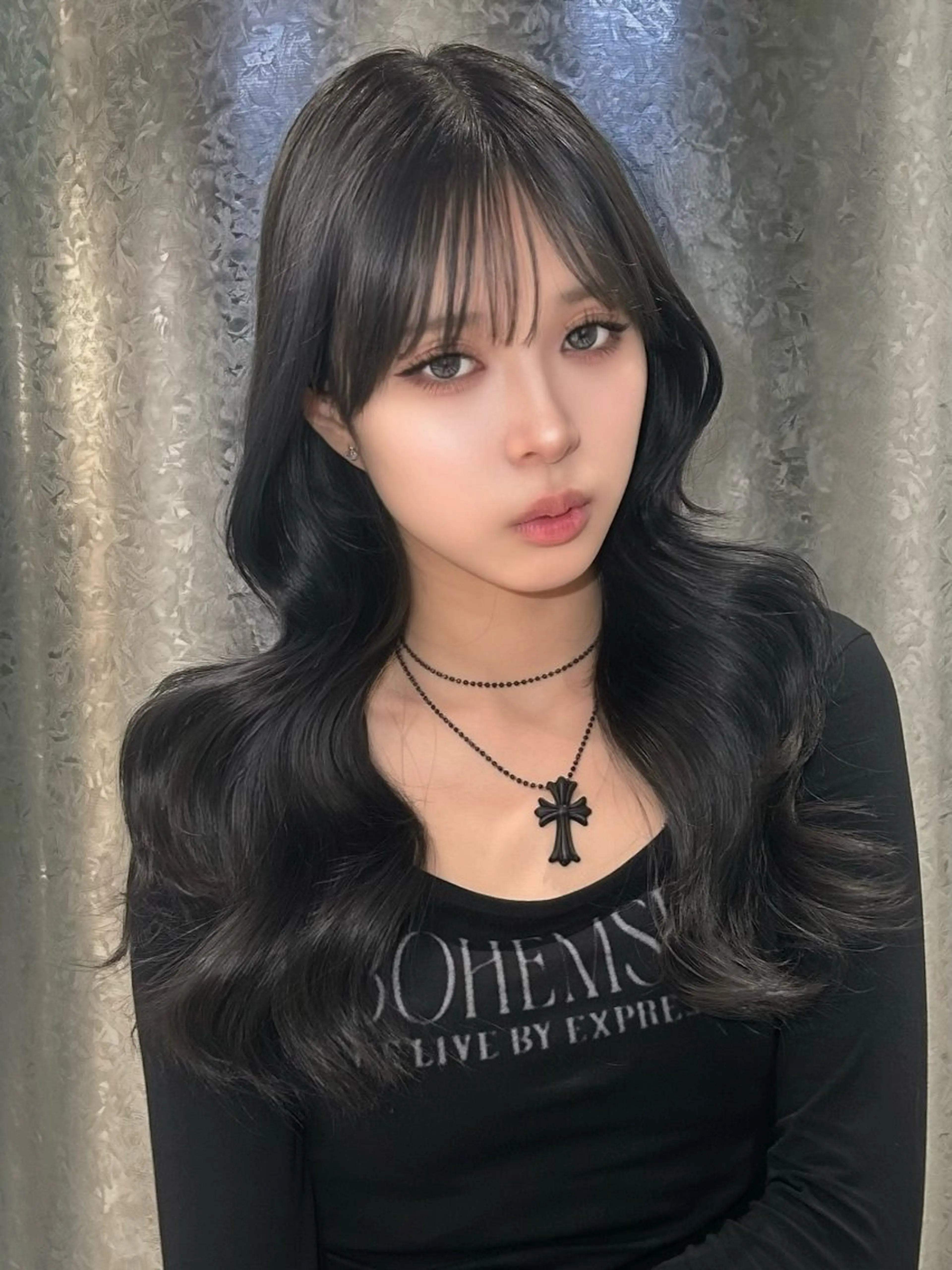 メンテナンスCut+One Color🩶⟡.· 似合わせcutと透明感たっぷりのone colorで可愛いhairに♡の写真