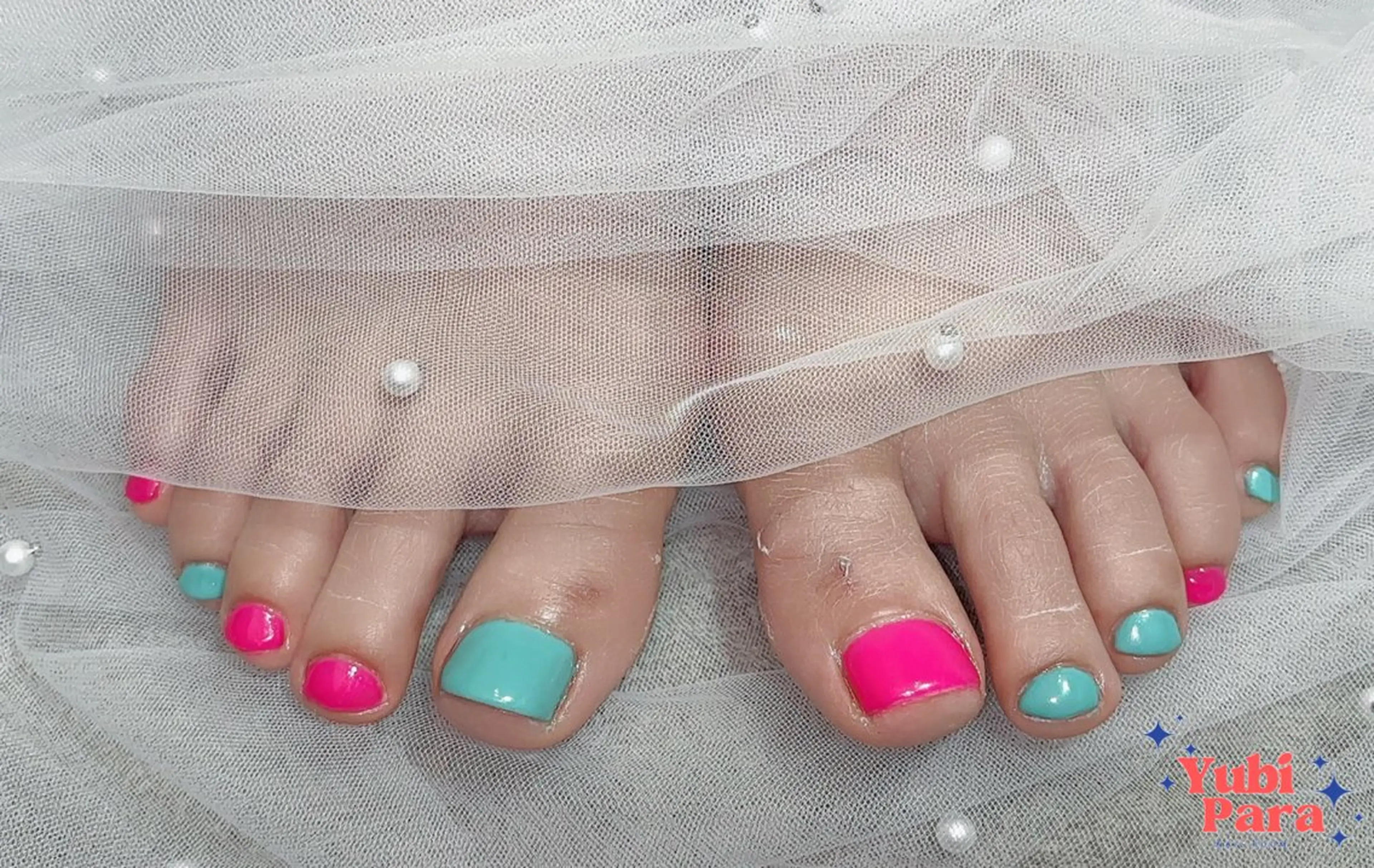 ネイル フットネイル Yubi-Para Nail  Roomのネイルデザイン