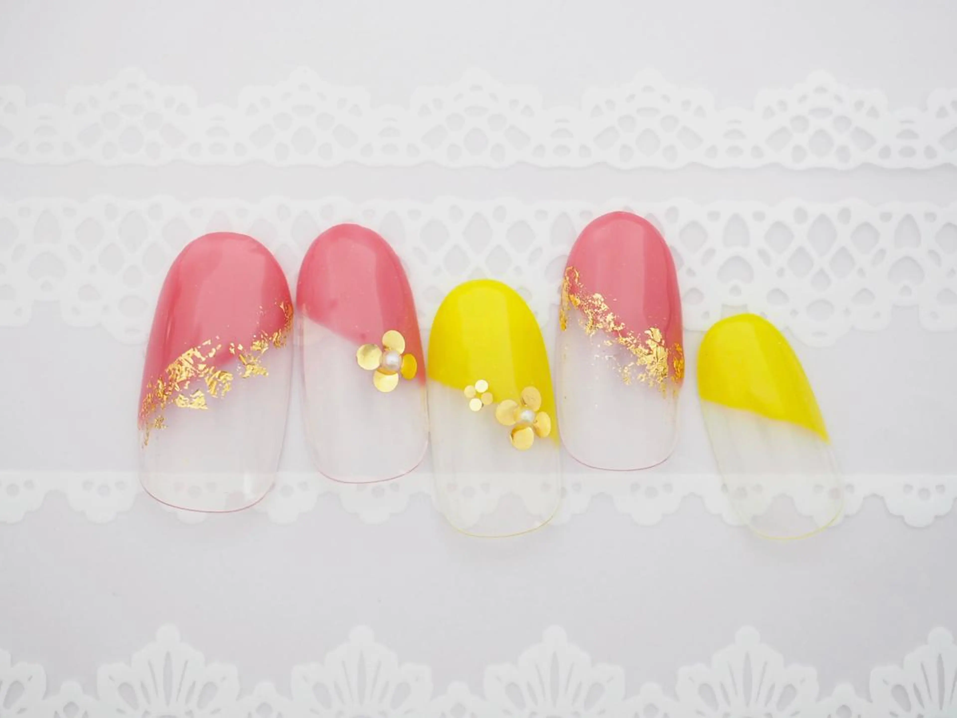 ネイル トップネイリスト Ribbon立川店のネイルデザイン