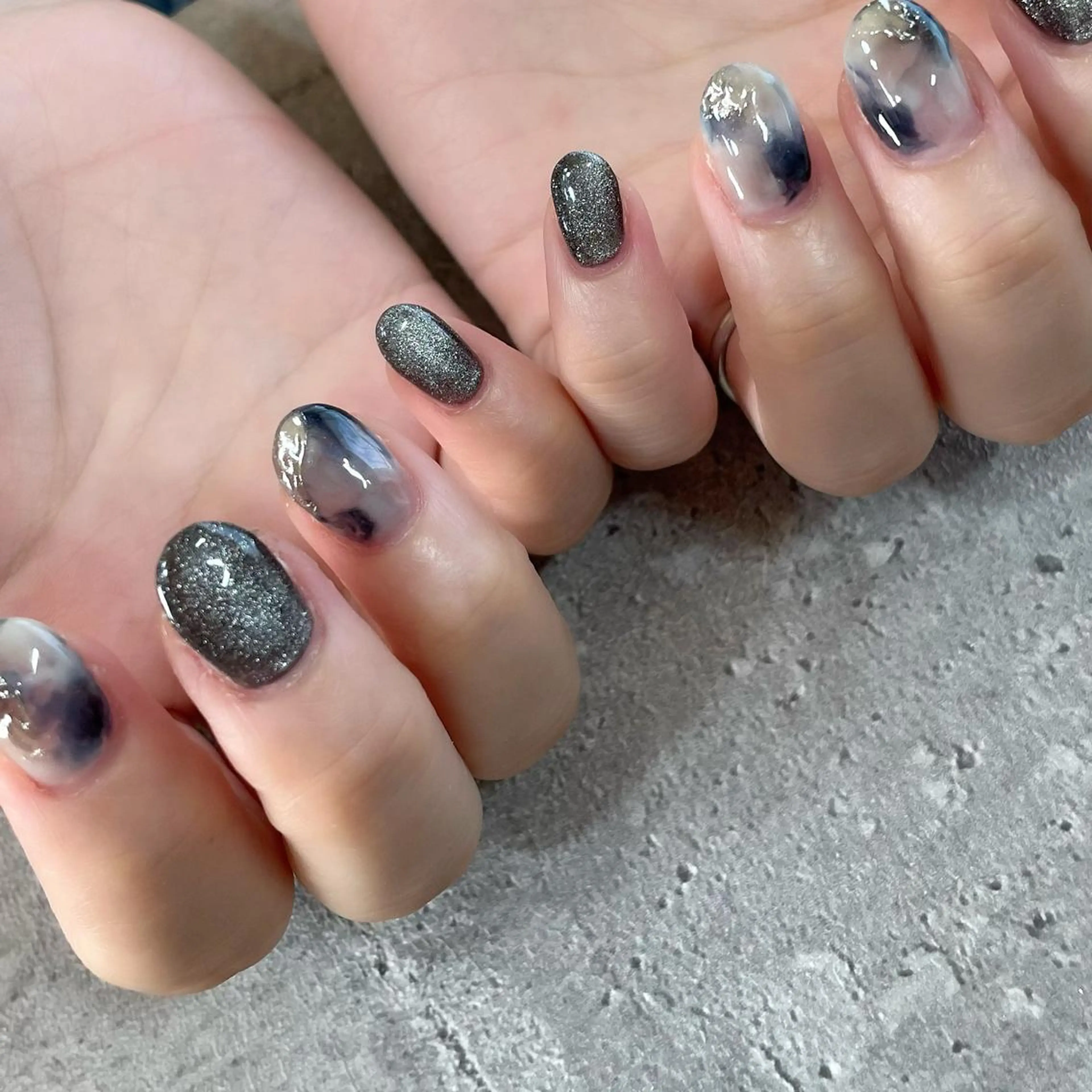 ネイル ジェルネイル 東 千夏のネイルデザイン