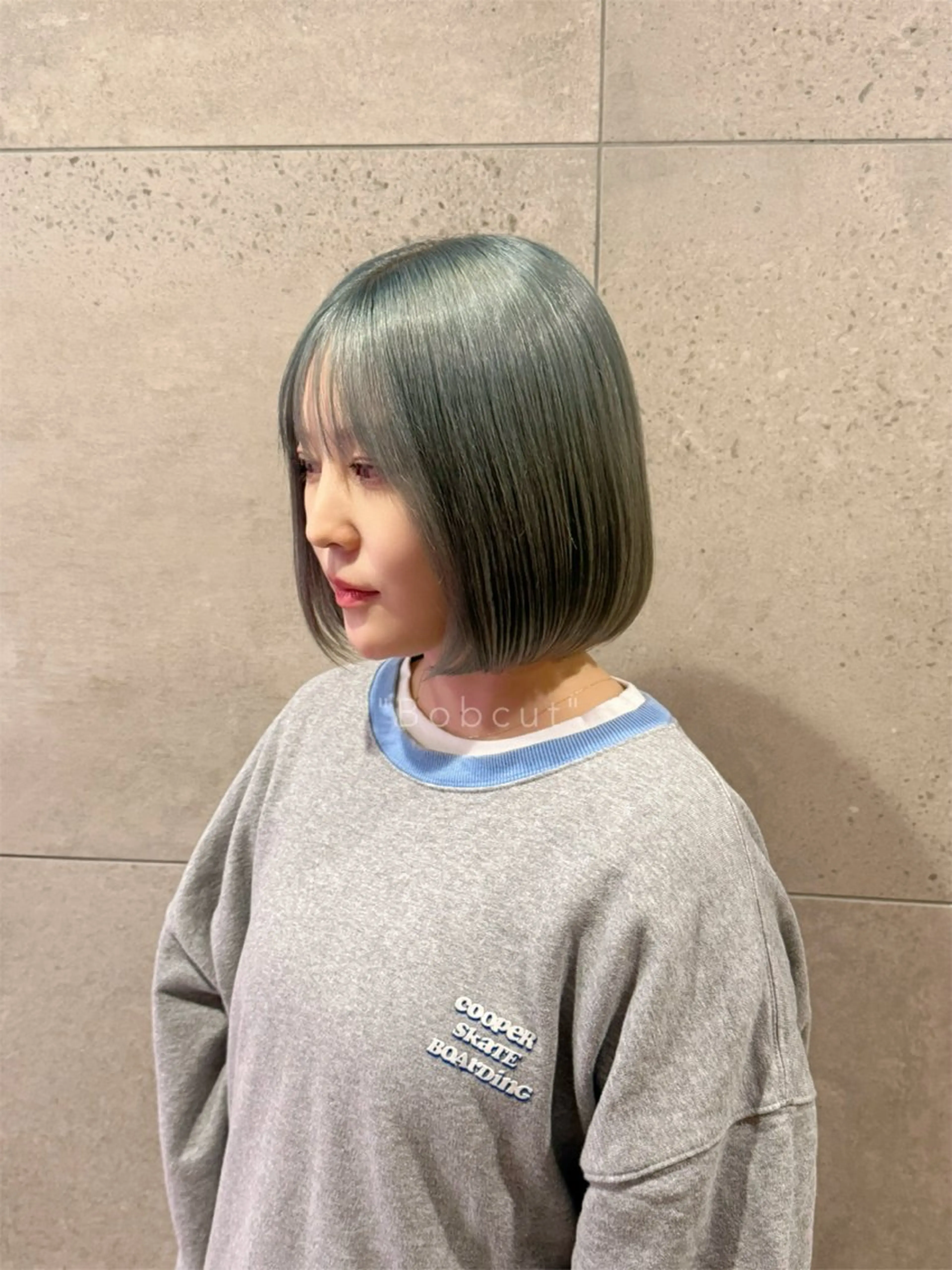 ショート ボブ レイヤーカット／ 髪質改善✨山中優のヘアスタイル