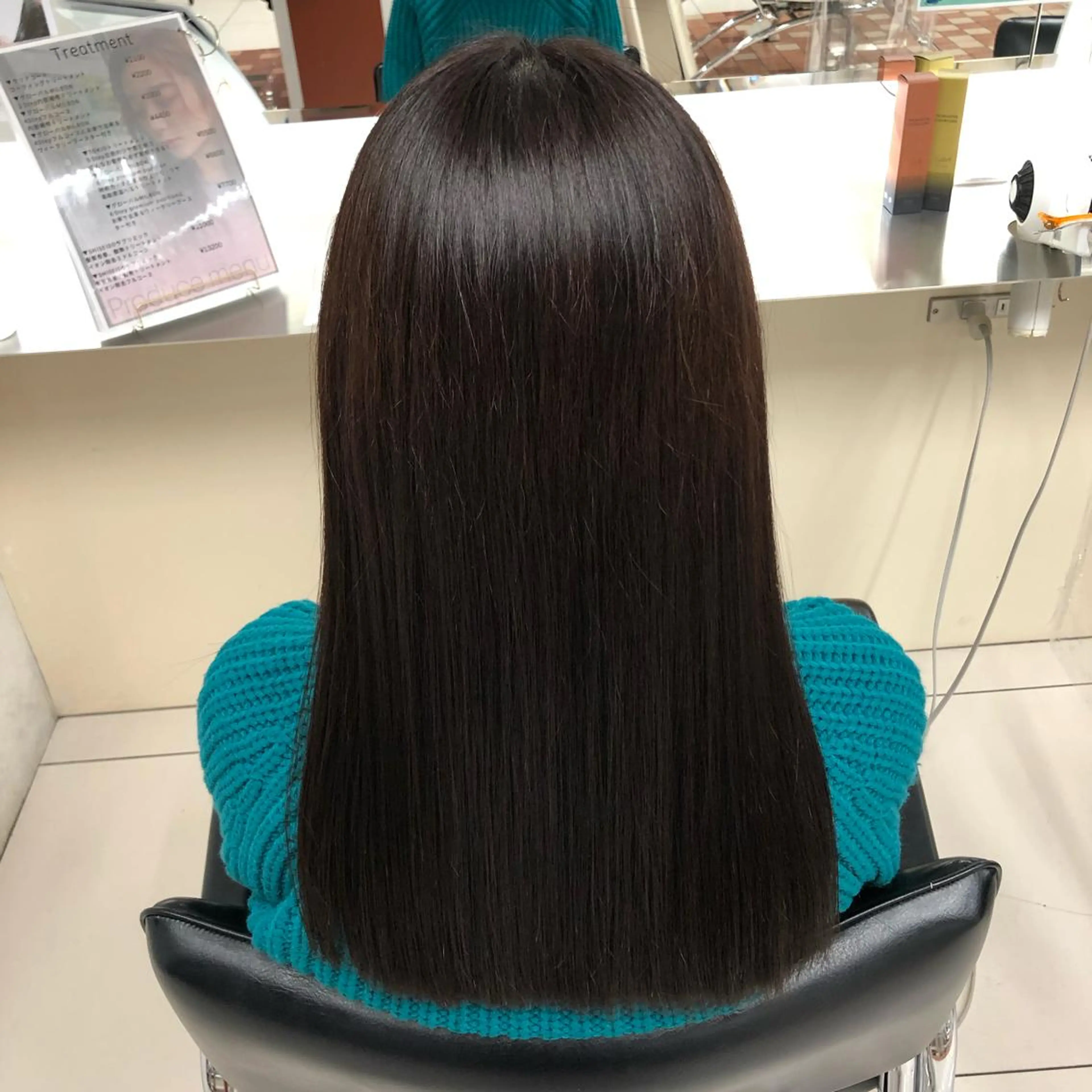 ロング カラー 髪質改善・白髪ぼかし /お悩み対応カラーのヘアスタイル