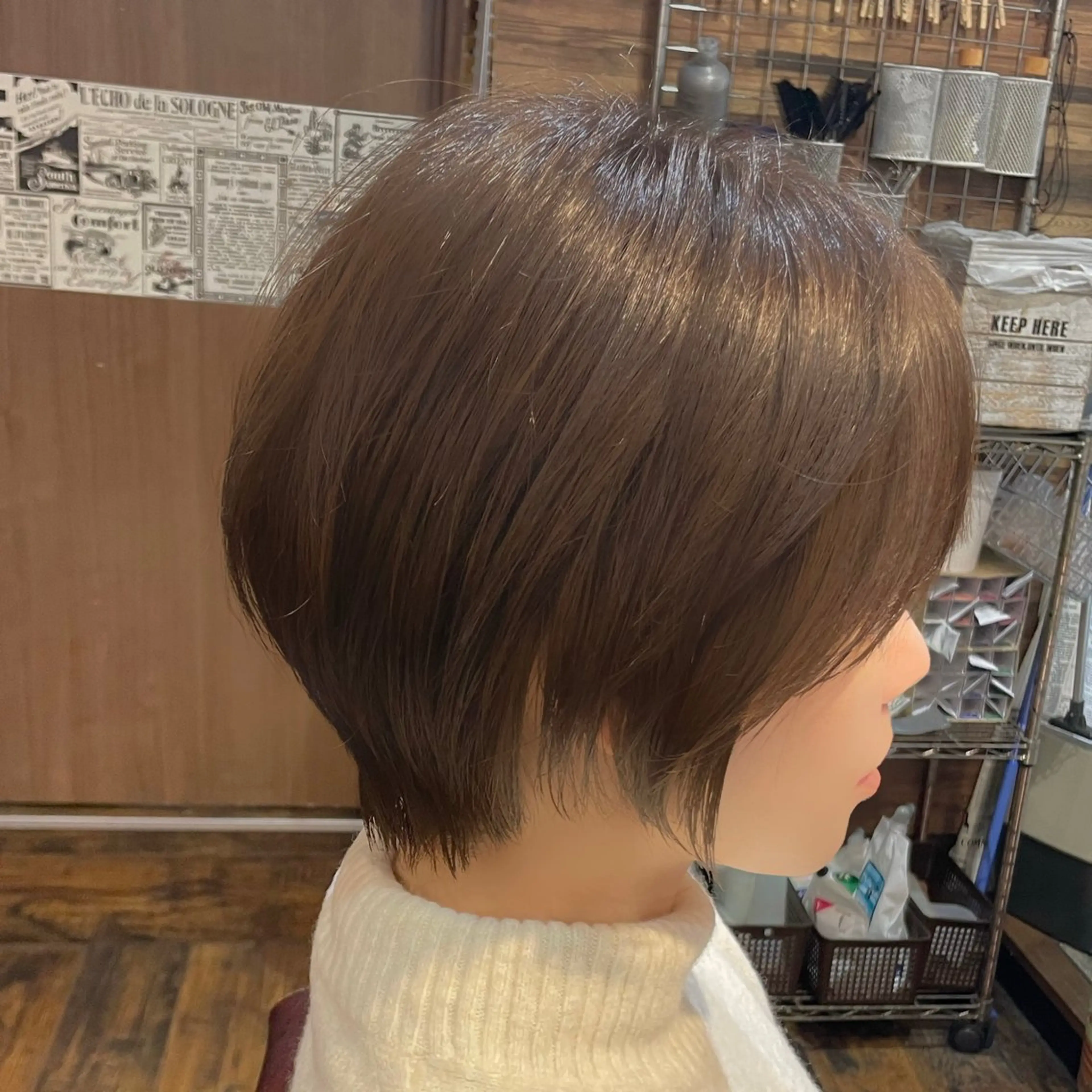 ショート ショートヘア カット 縮毛矯正 トリートメント 髪質改善/ショート/ メンズカット/KAiのヘアスタイル