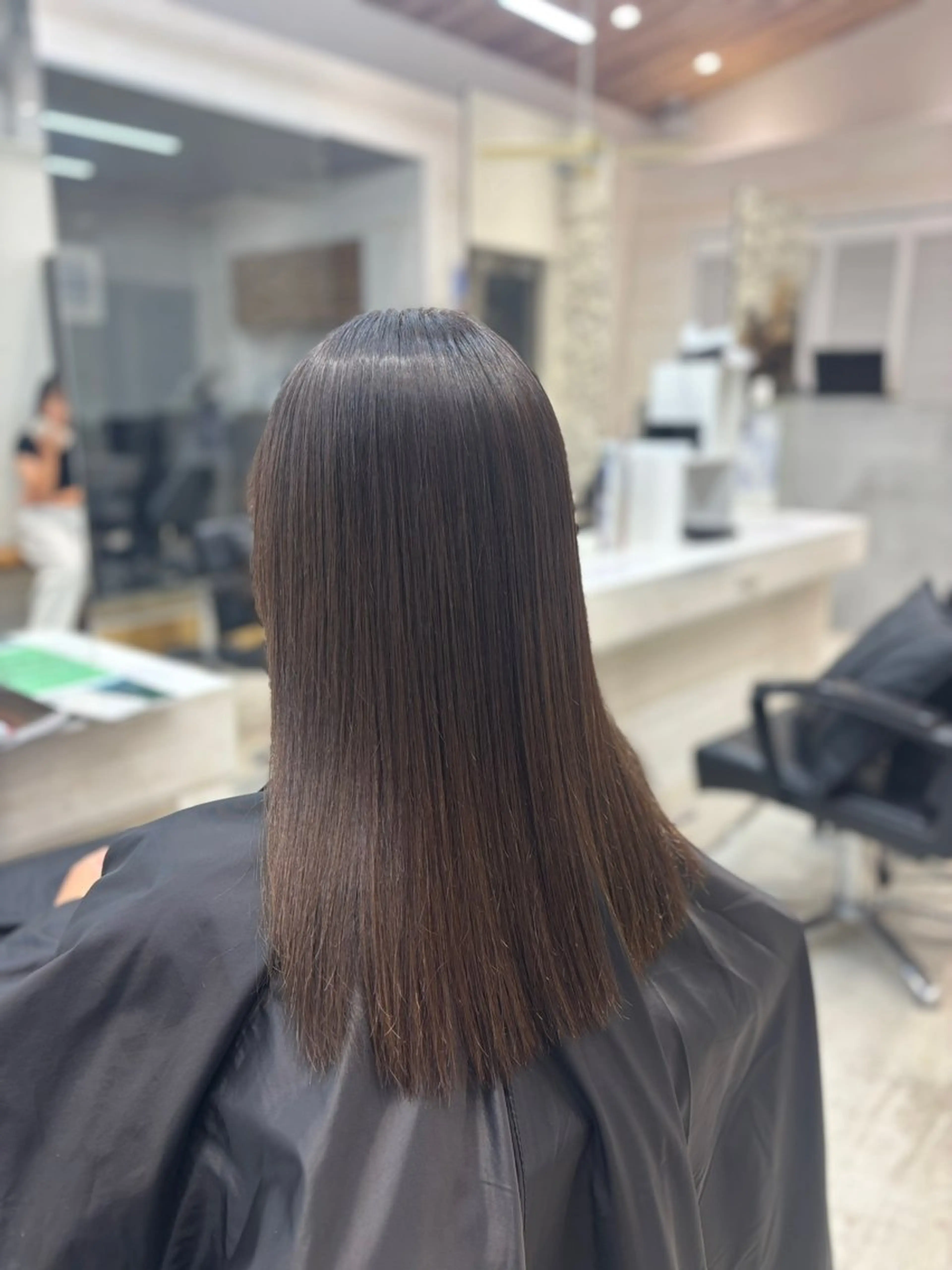 セミロング Miloc那覇店 Aino【髪質改善】のヘアスタイル