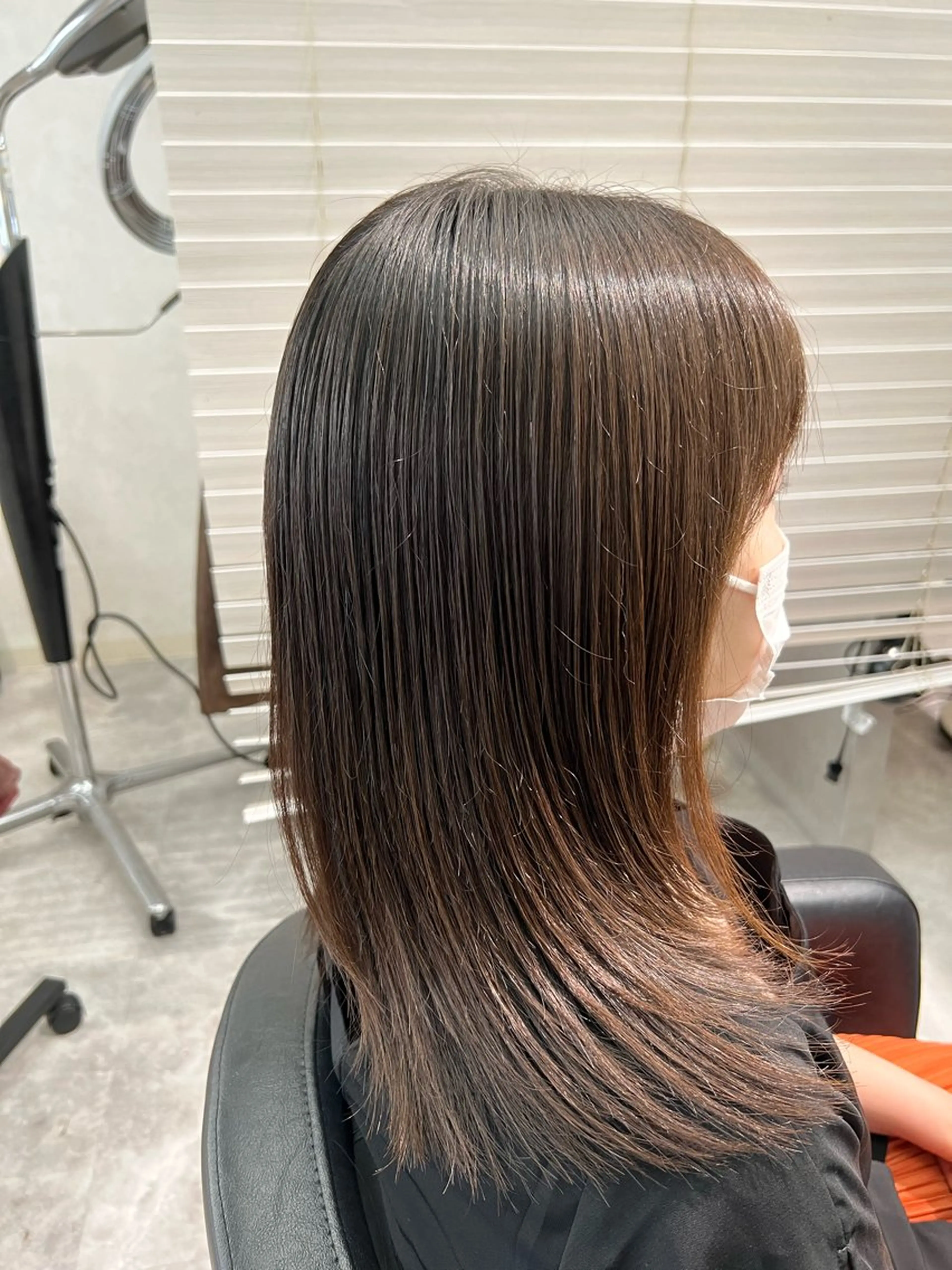 ミディアム 【元住吉の艶髪の神様 】モリモト💓のヘアスタイル