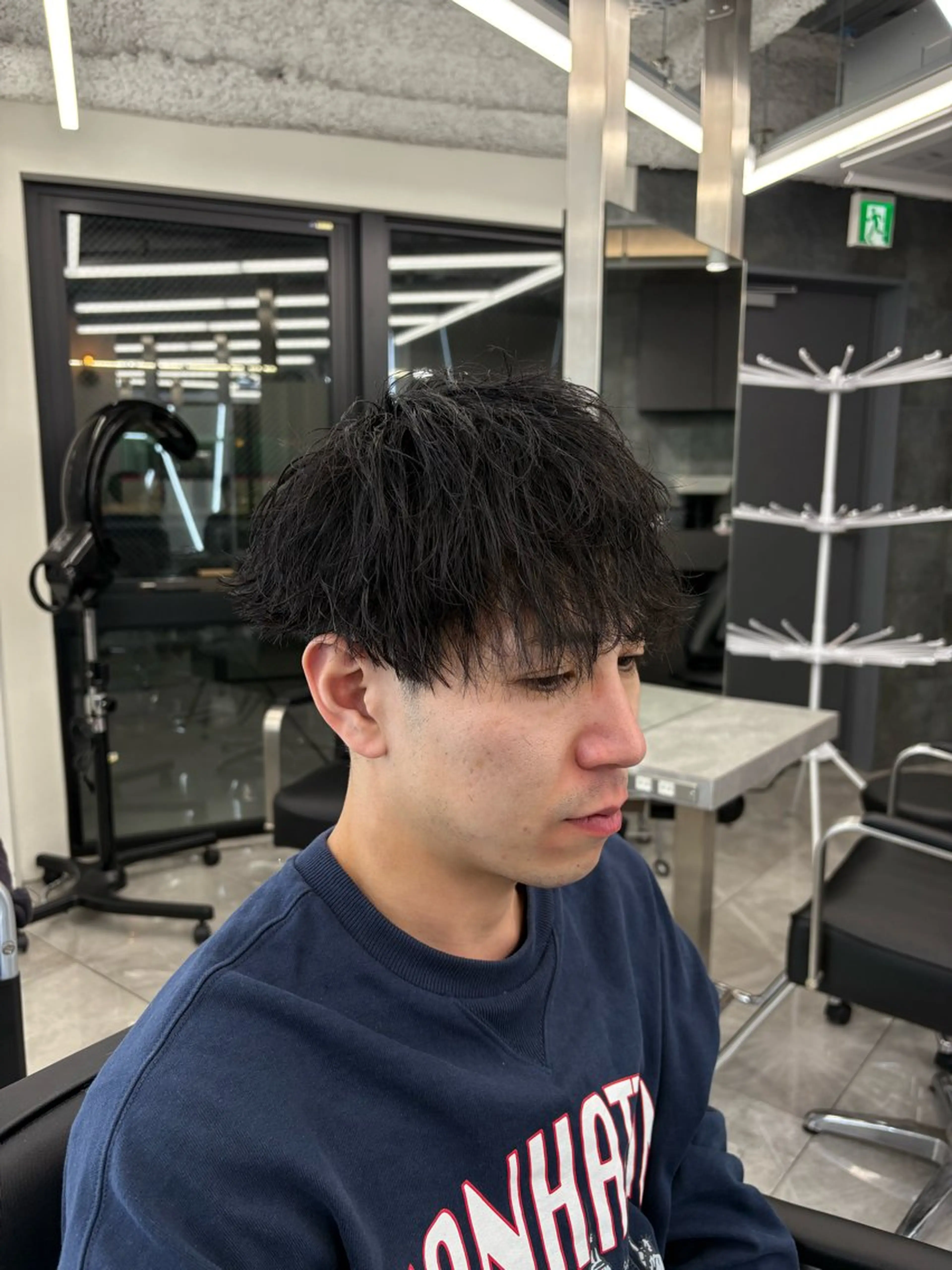 パーマ メンズ カット パーマ 🔥ジャス/ メンズ特化美容師🔥のヘアスタイル