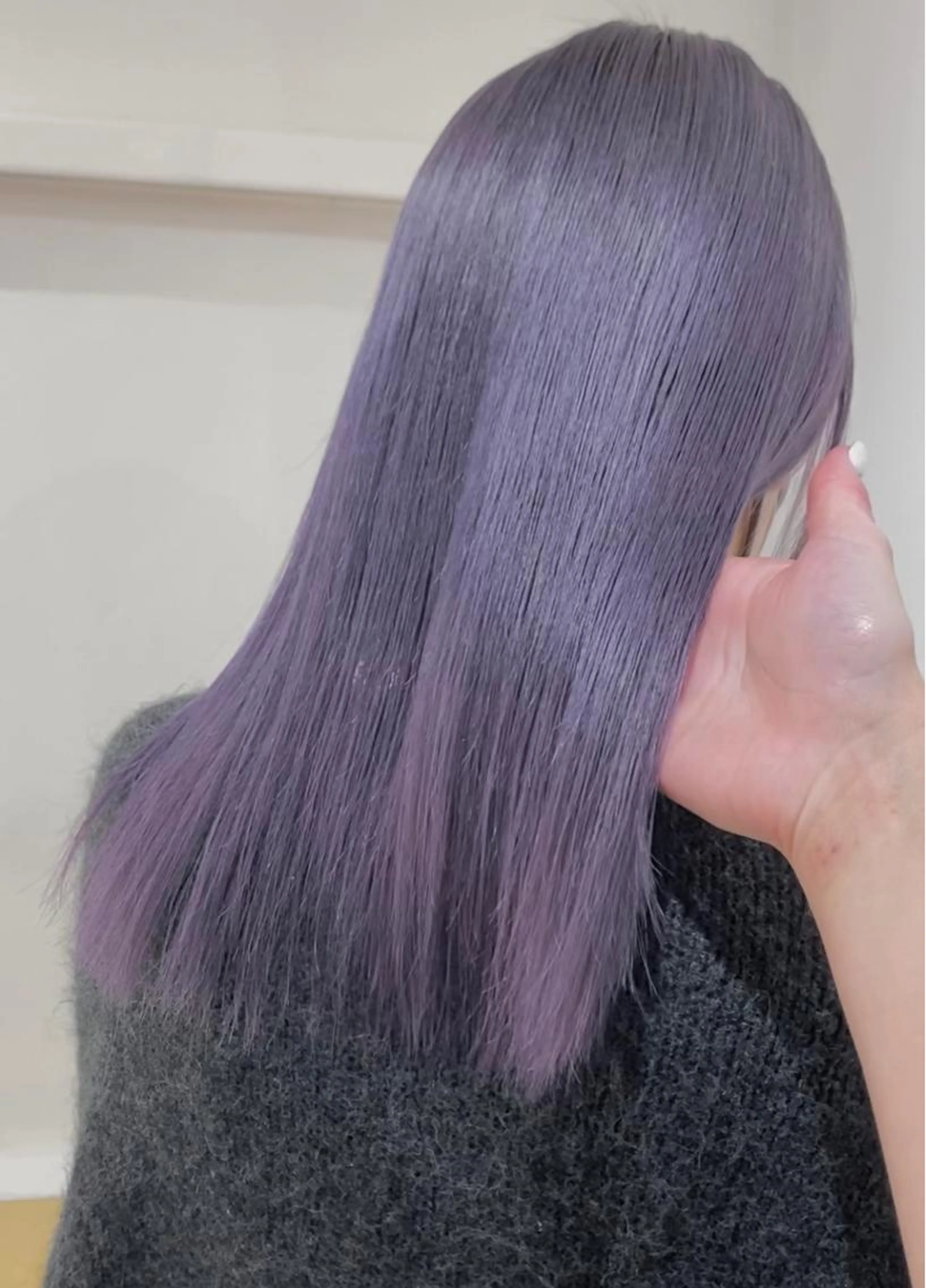 【✨ダメージレスカラー✨】イルミナカラー＋2stepうる艶トリートメント＋前処理ケア＋選べるAujuaシャンプー💖の写真