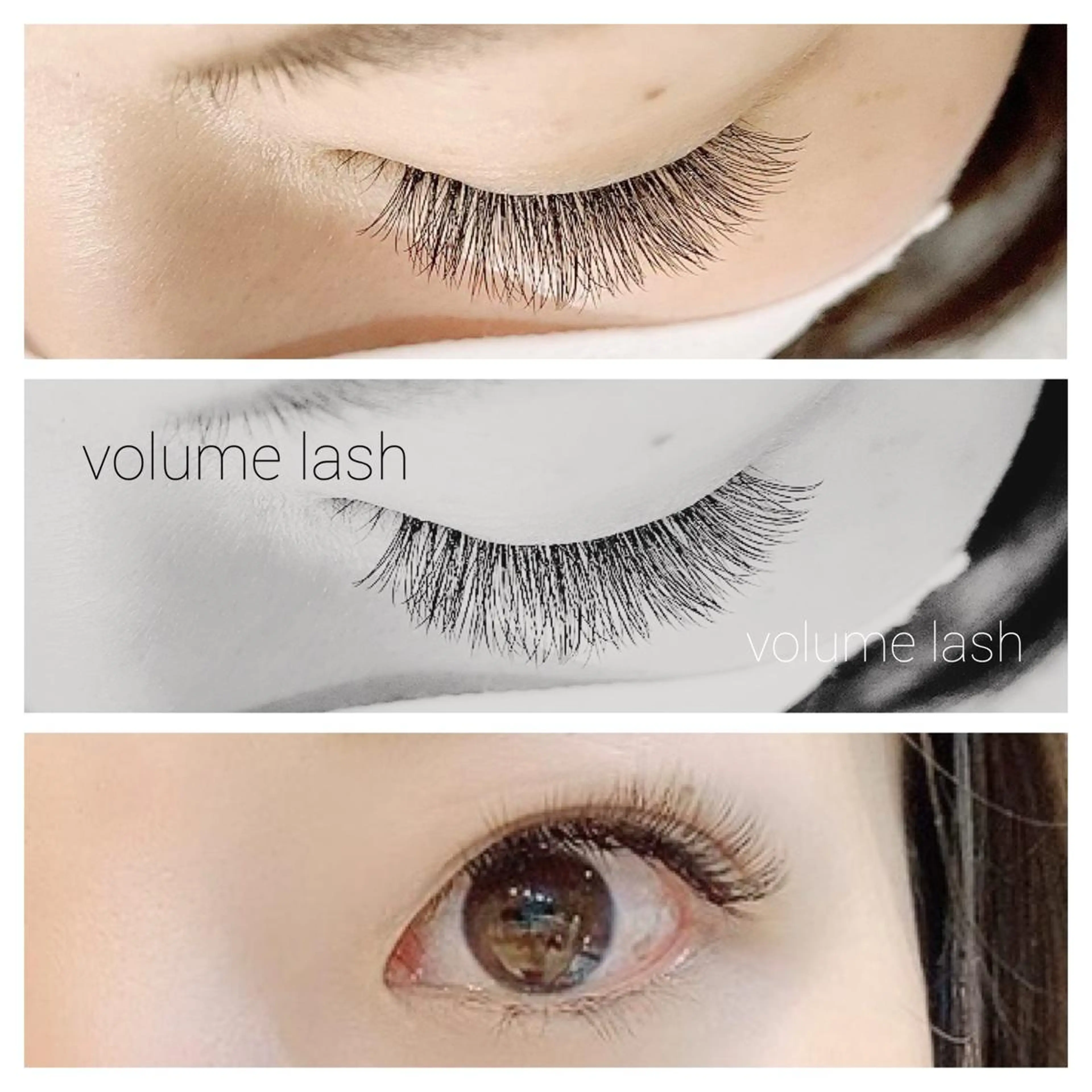 マツエク・マツパ ボリュームラッシュ LashArtist MIYUのマツエク・マツパデザイン