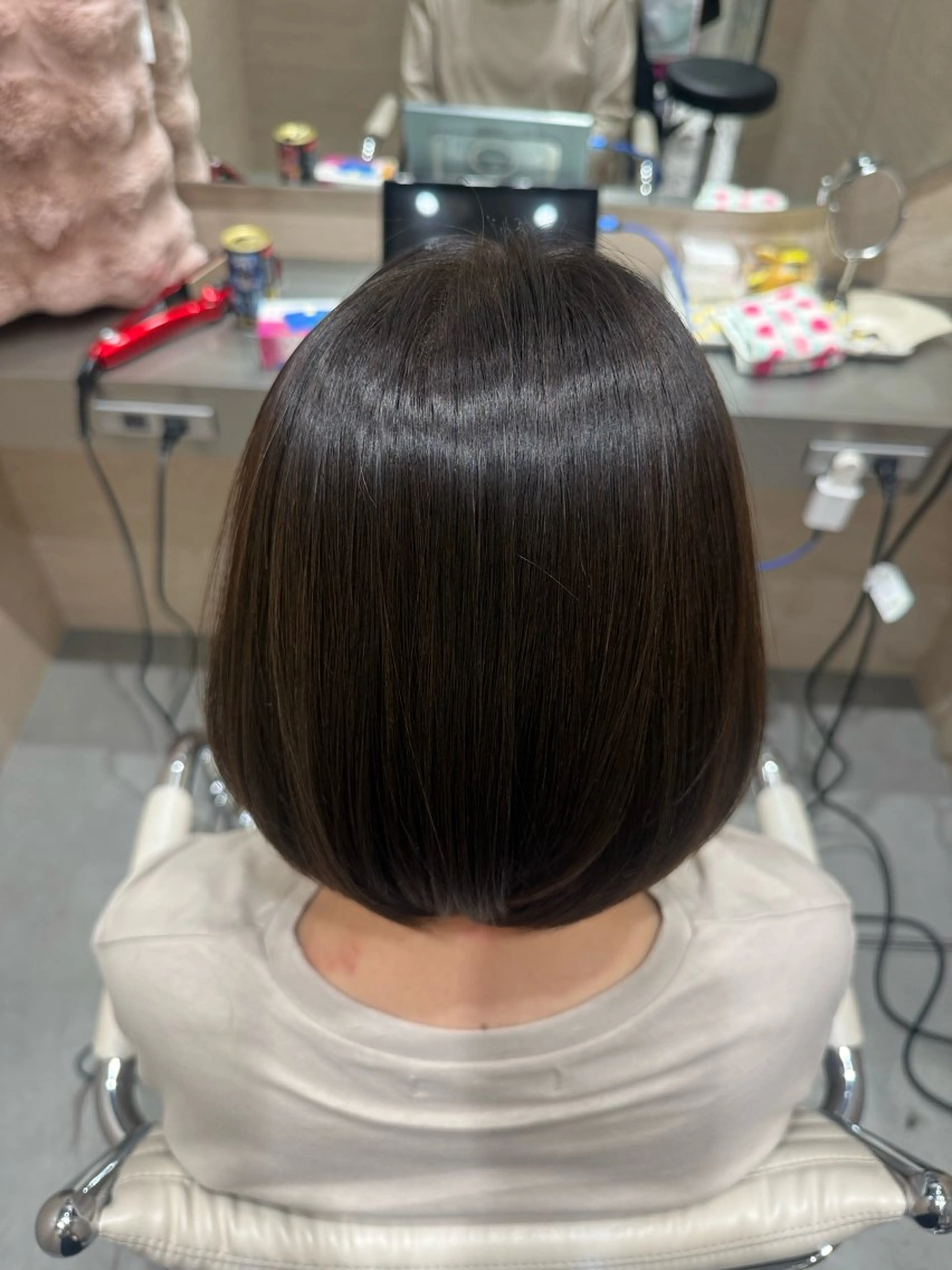 ショート ヘアカラー 藤澤 愛弓のヘアスタイル