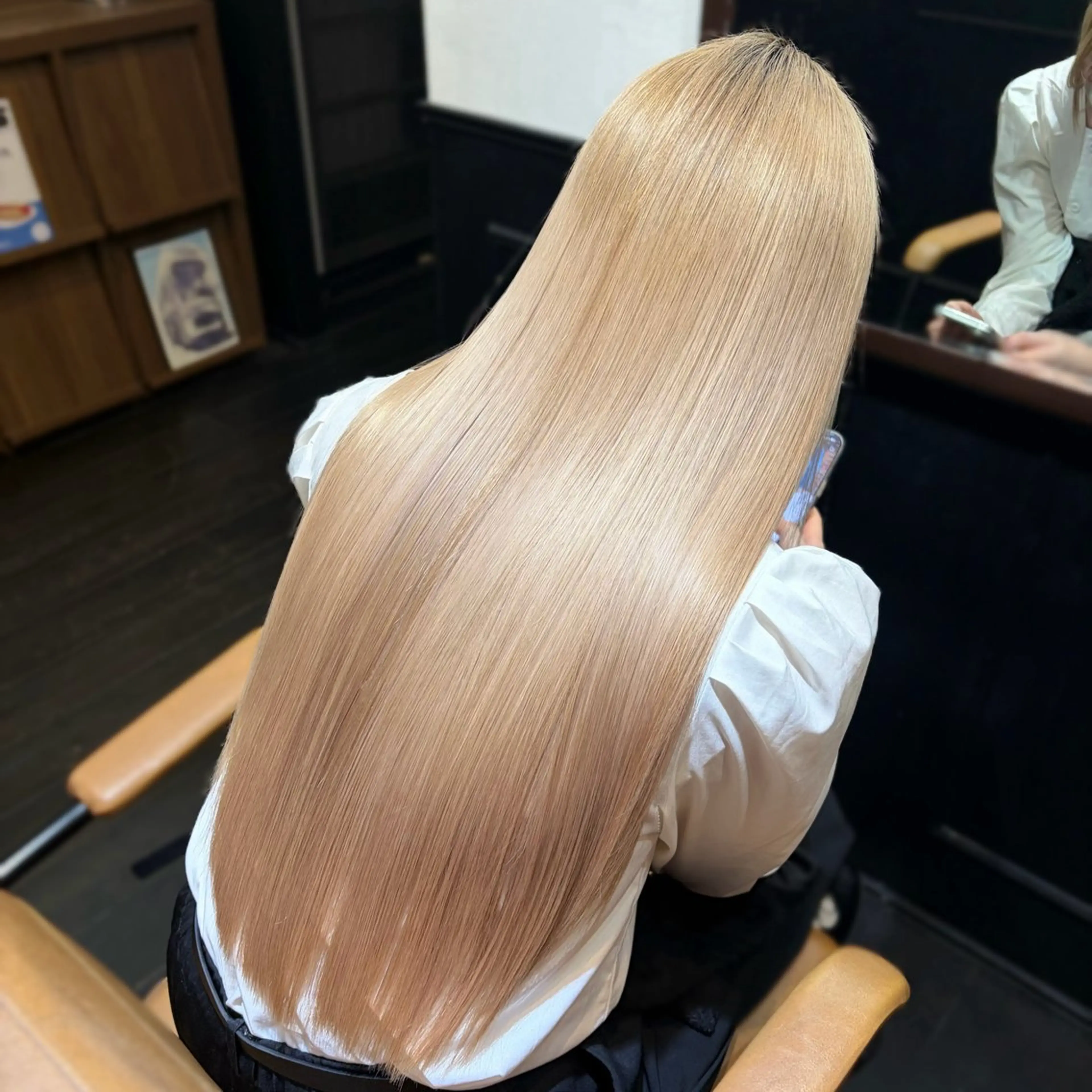 ロング トリートメント トリートメント スズキ リコのヘアスタイル