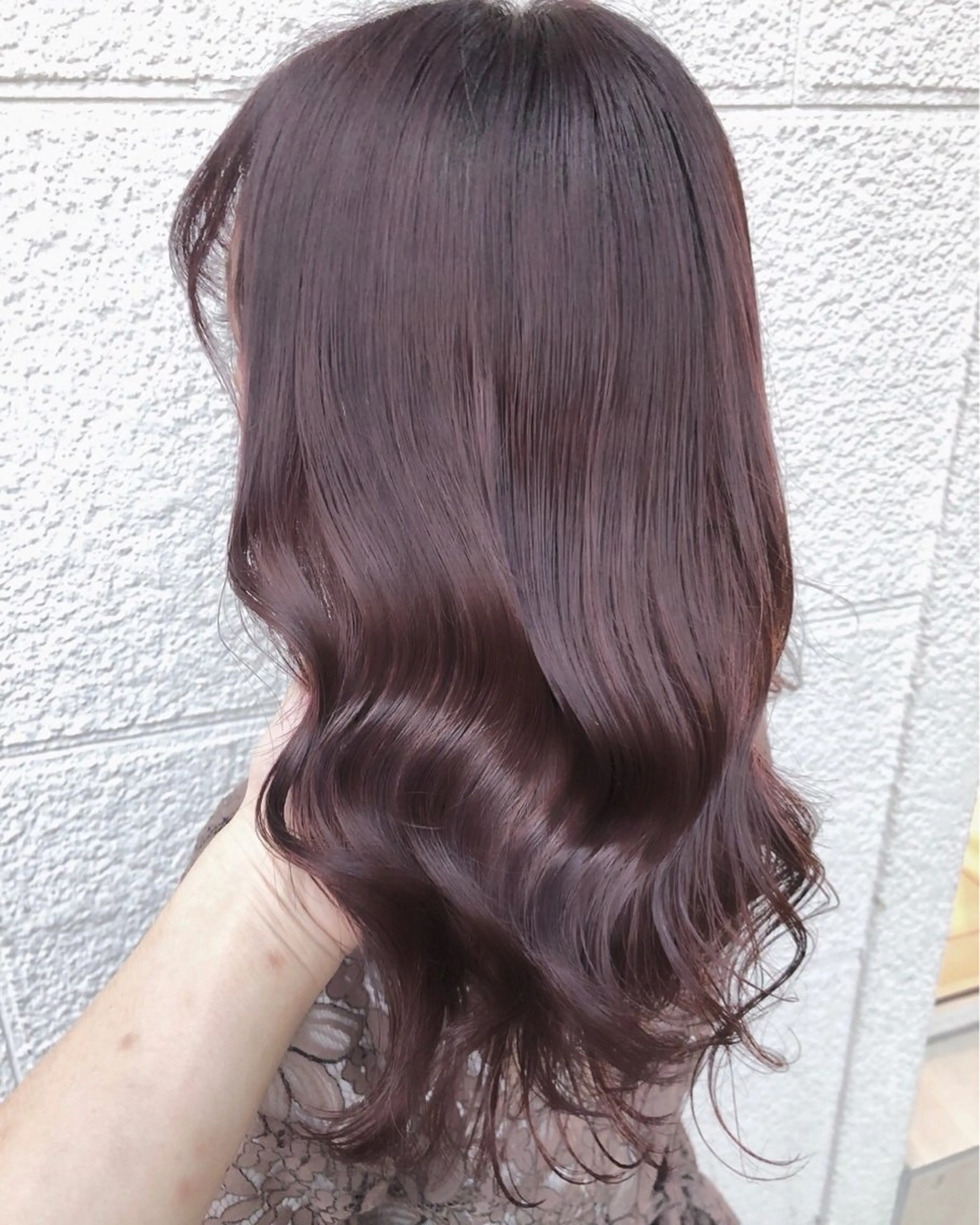 セミロング カラー カット ヘアカラー トリートメント RAISE by_WHITEのヘアスタイル