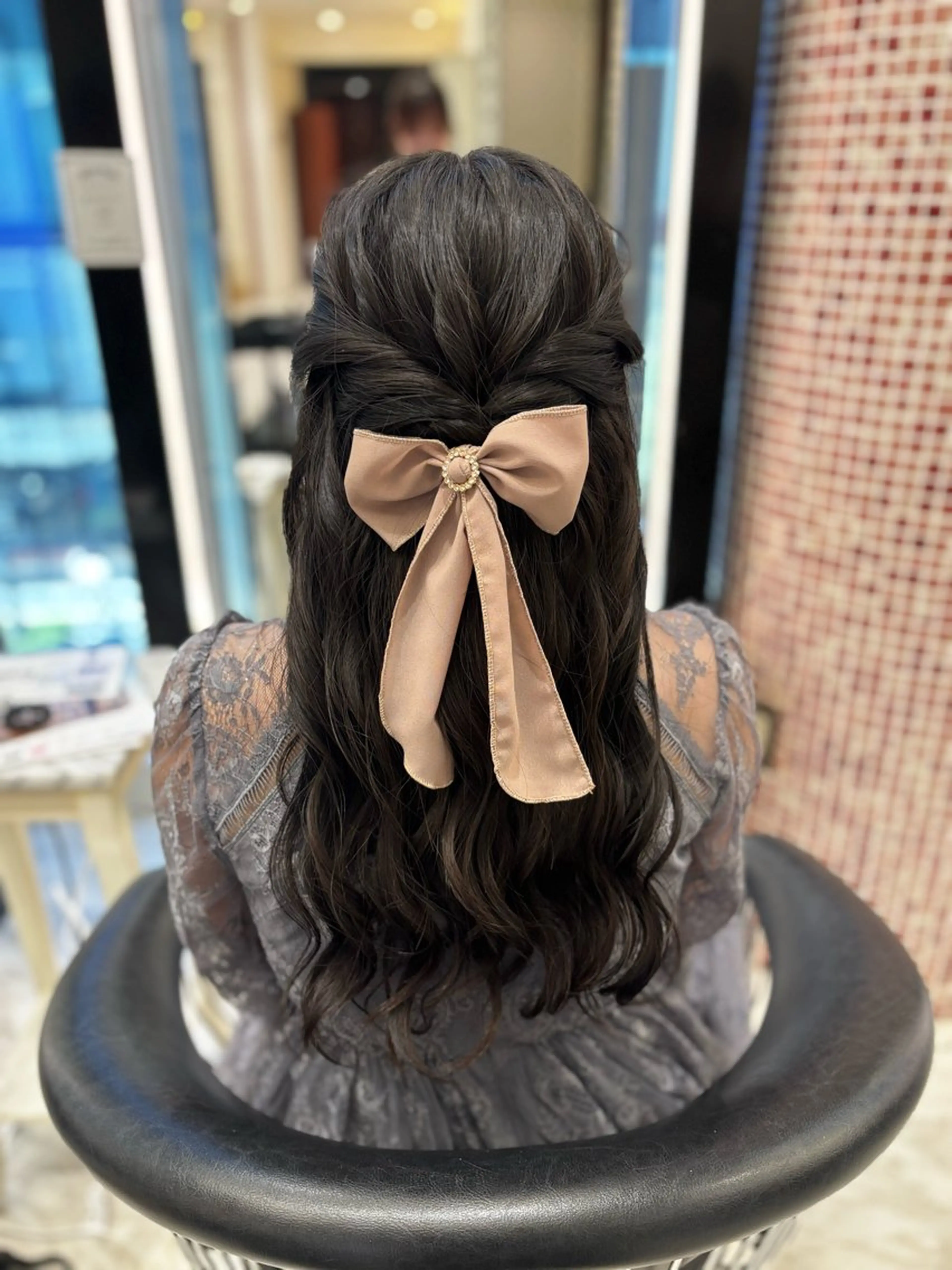 ヘアアレンジ ヘアセット 🌸銀座No.1パー マ🌸いでいあやのヘアスタイル