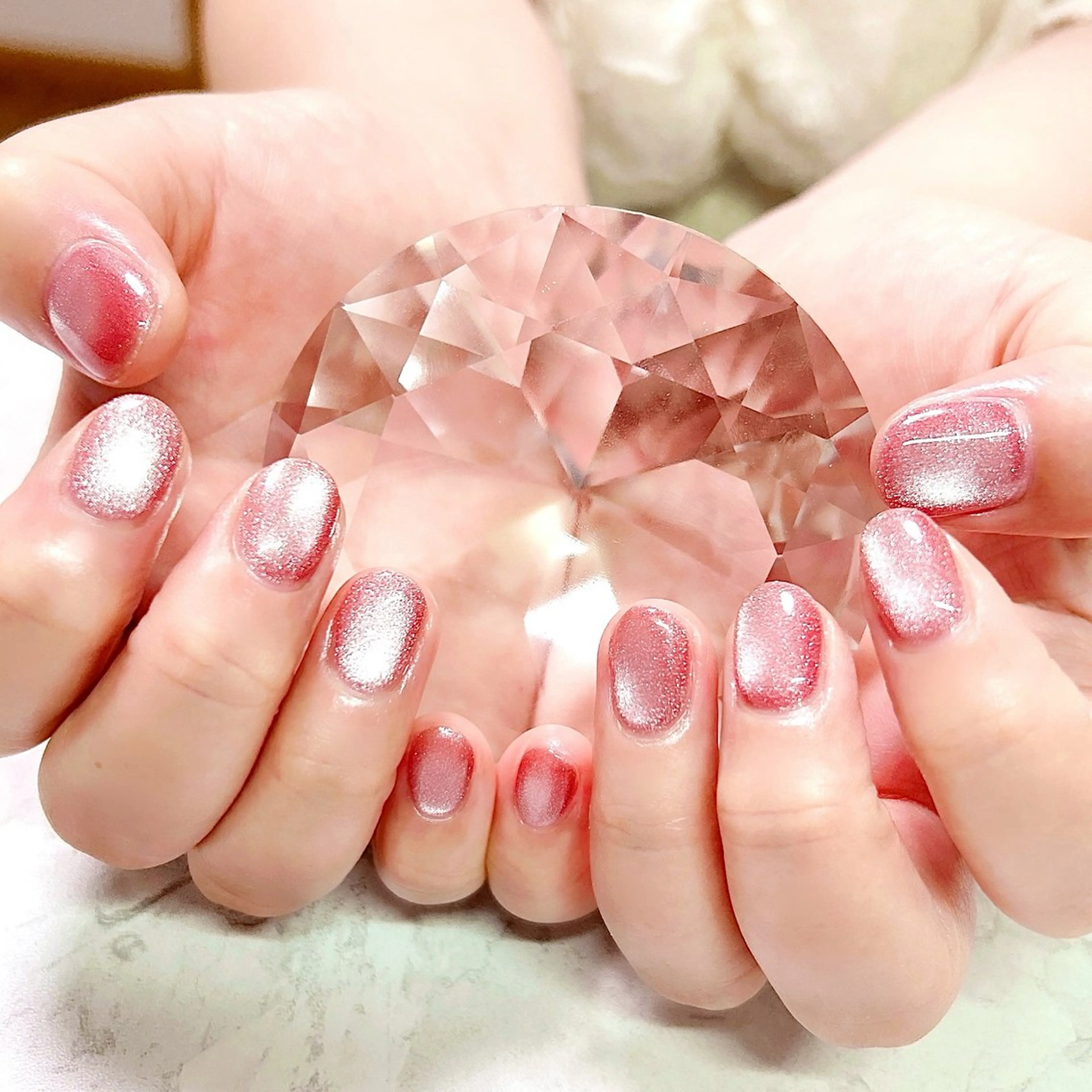 ネイル マグネットネイル private salon Reiのネイルデザイン