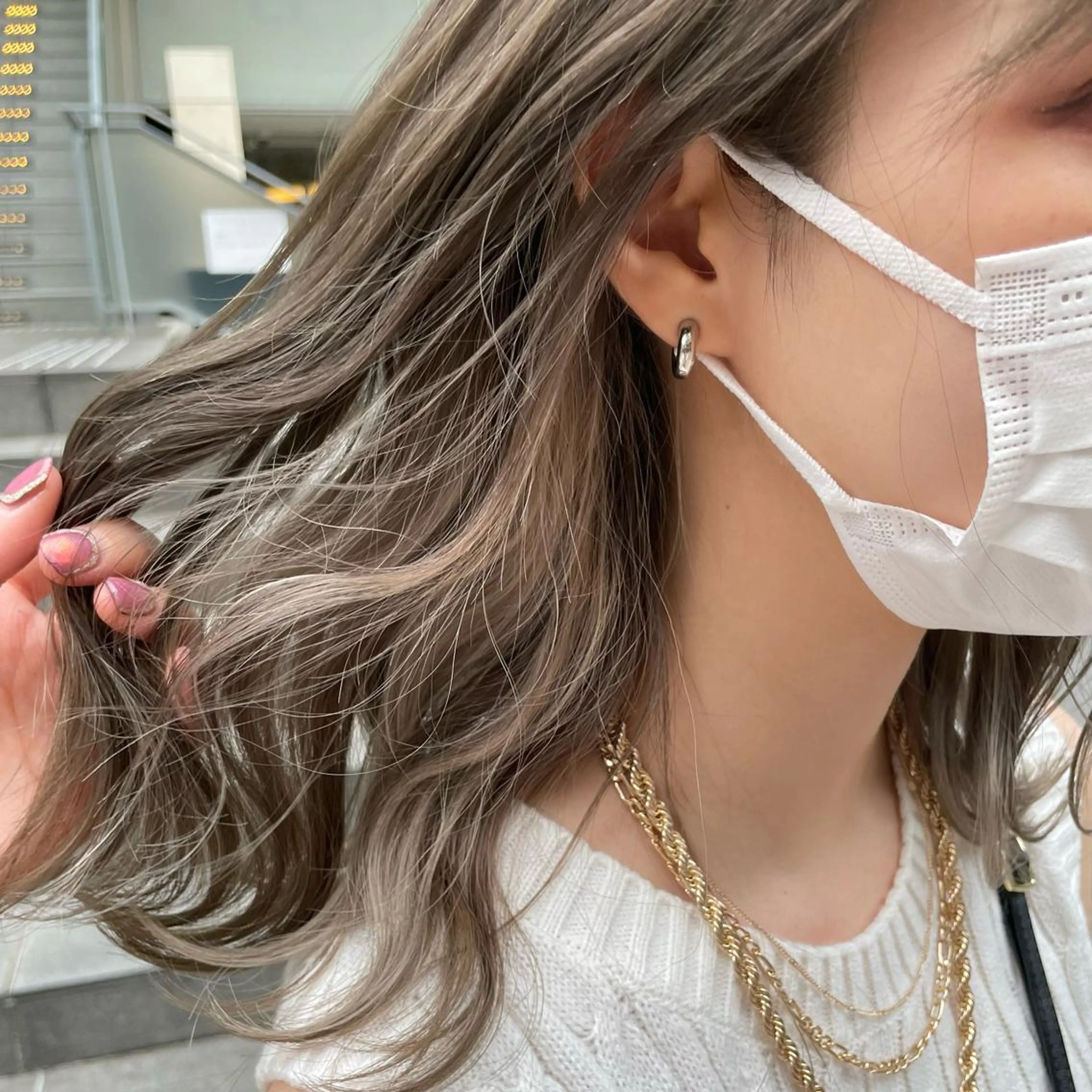 カラー 韓国𝐻𝑎𝑖𝑟 🇰🇷🖤ハラのヘアスタイル