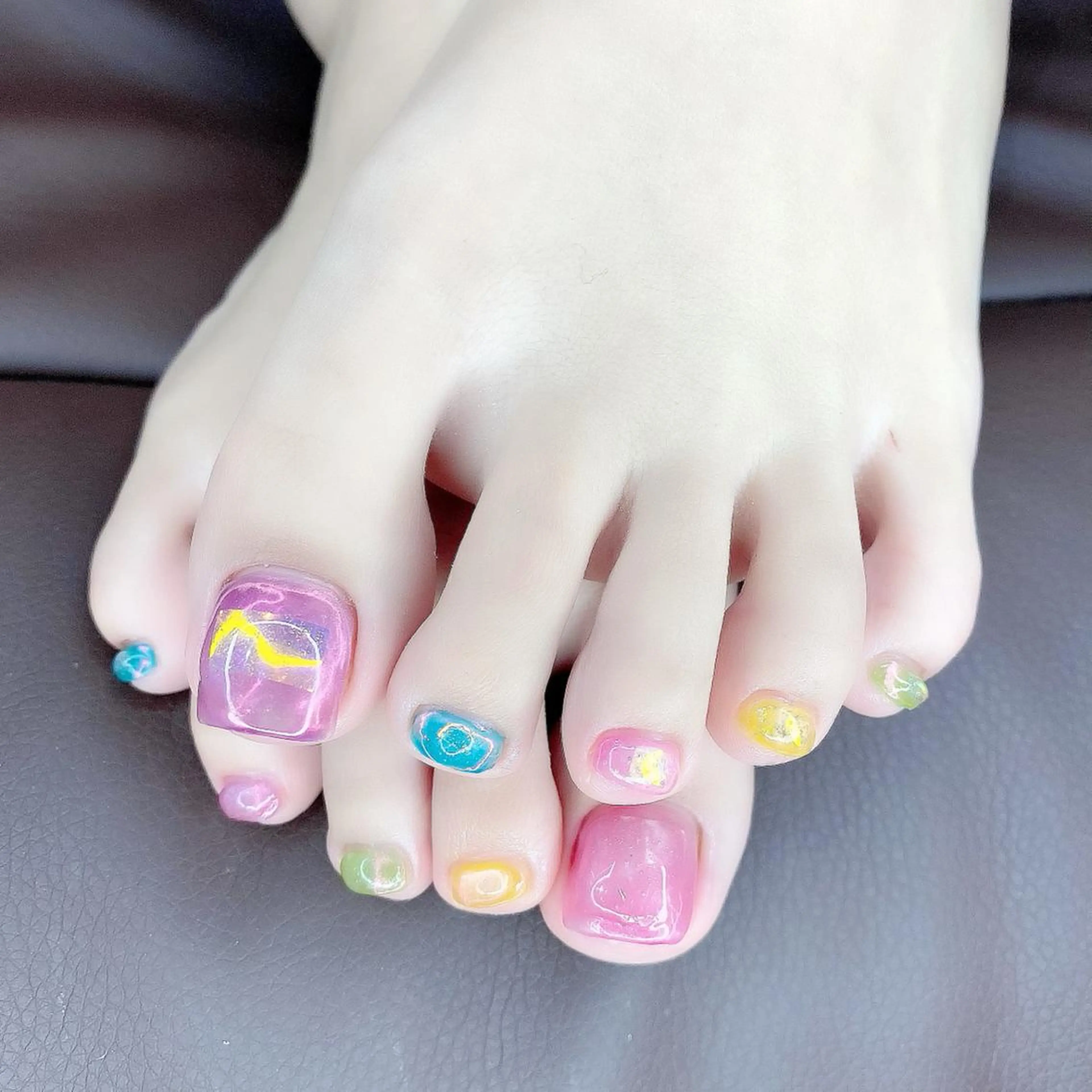 ショート カラー パーマ ヘアアレンジ メンズ キッズ ネイル マツエク・マツパ Salon Ｋのネイルデザイン