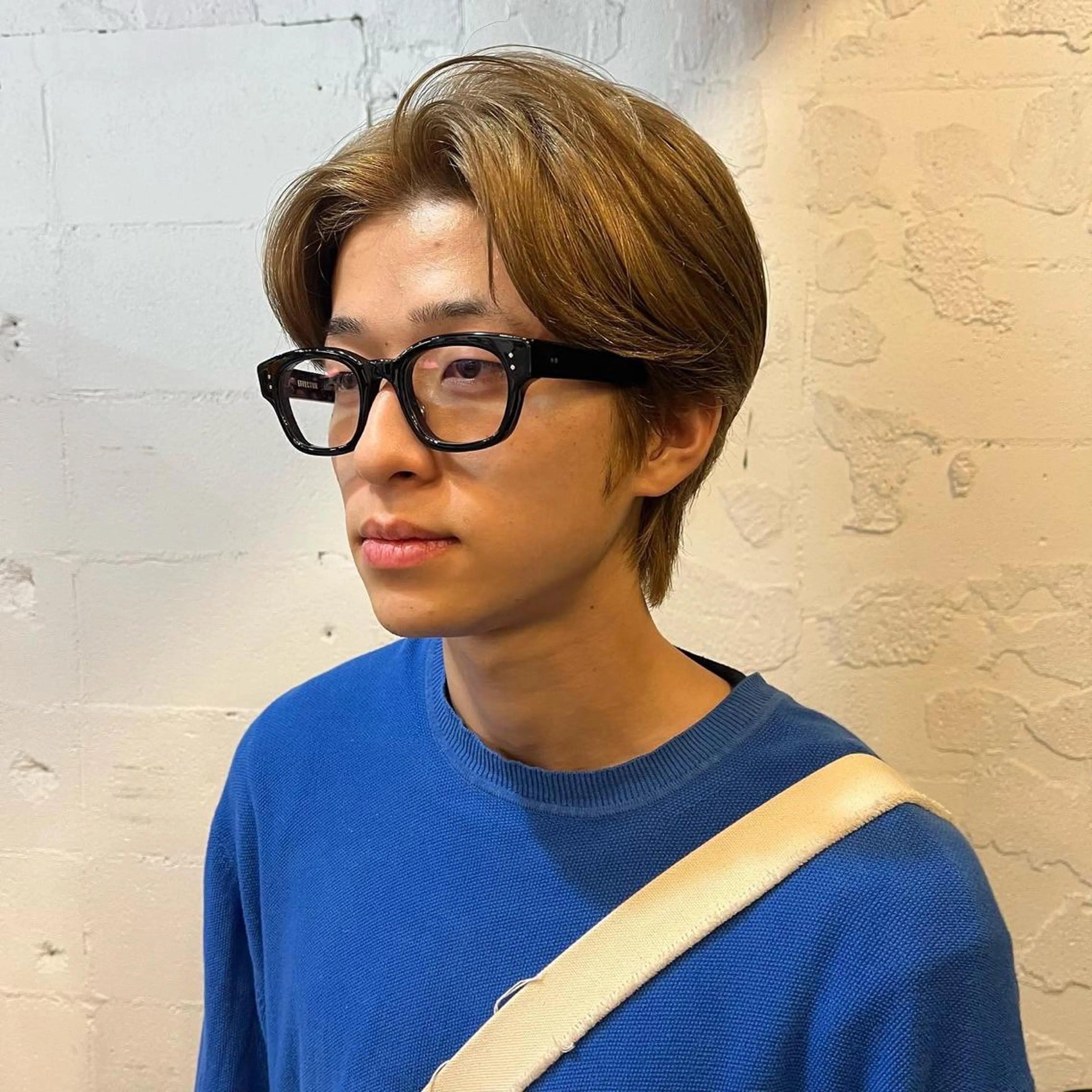 ショート カラー メンズ ボブハイトーン🦖 デザインMAMIのヘアスタイル