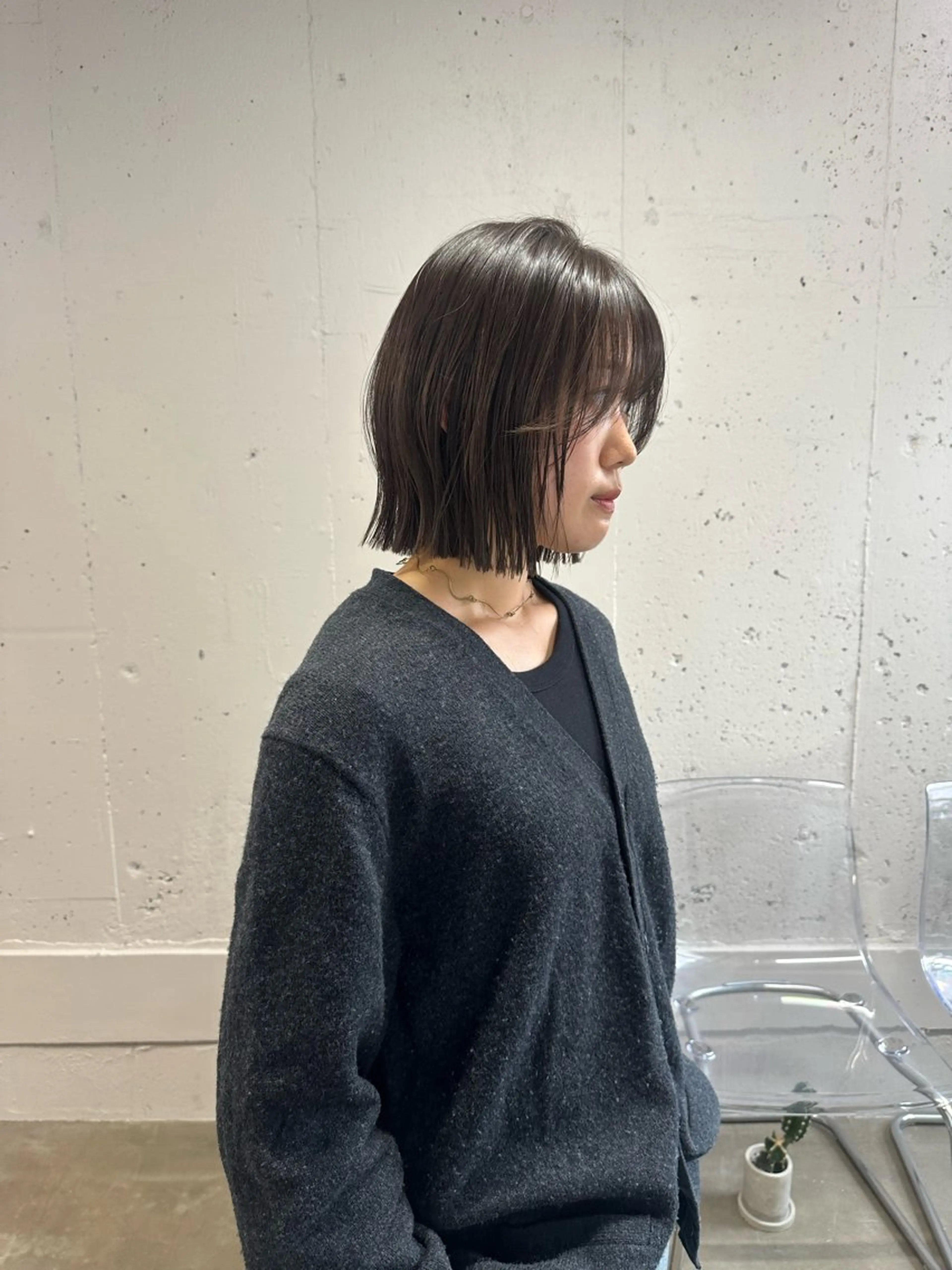 ショート ハッシュカット🎀 レイヤーカットのヘアスタイル